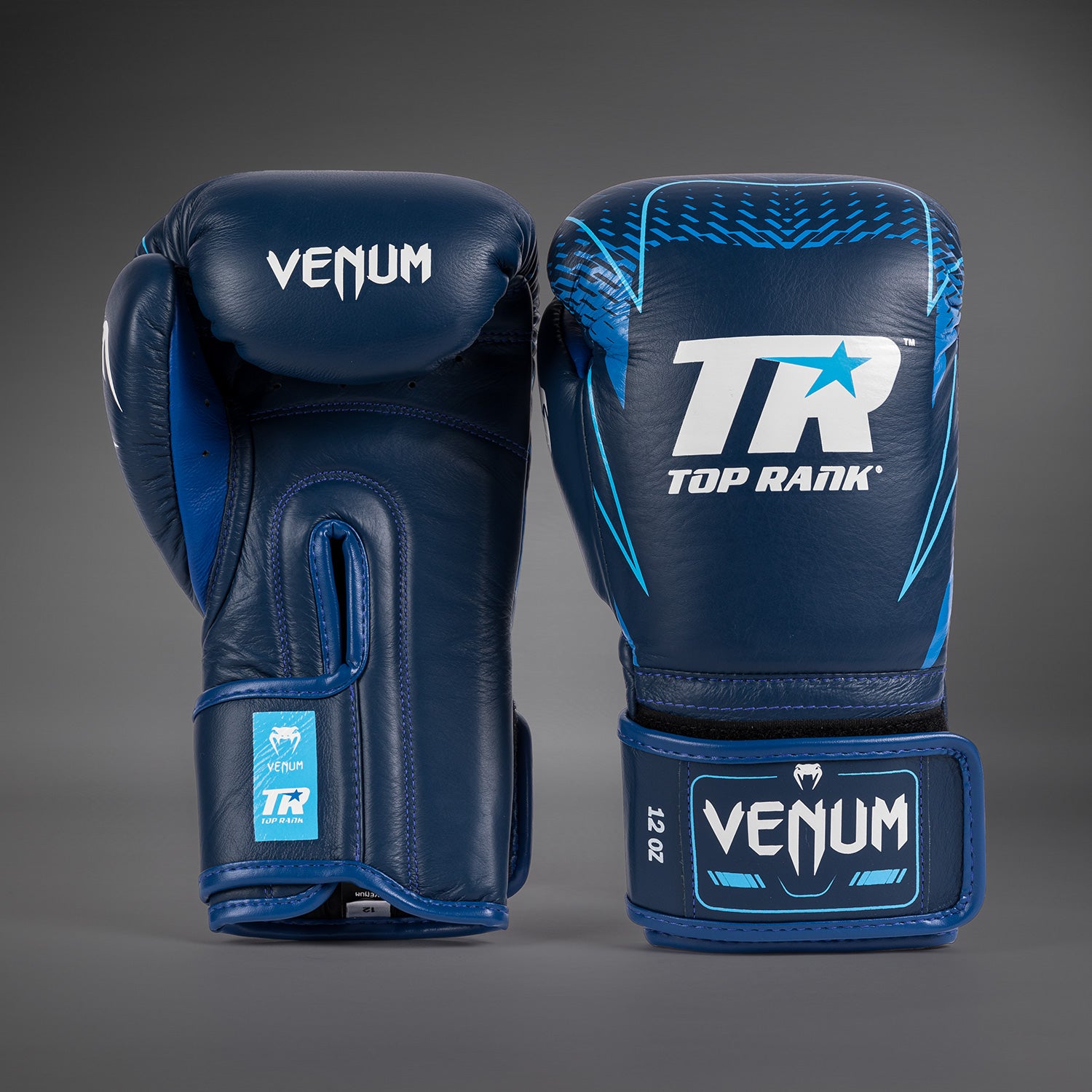 Venum x Top Rank Original ハンマー ボクシンググローブ Venum x Top Rank Original Hammer Boxing Gloves - Navy Blue - Venum