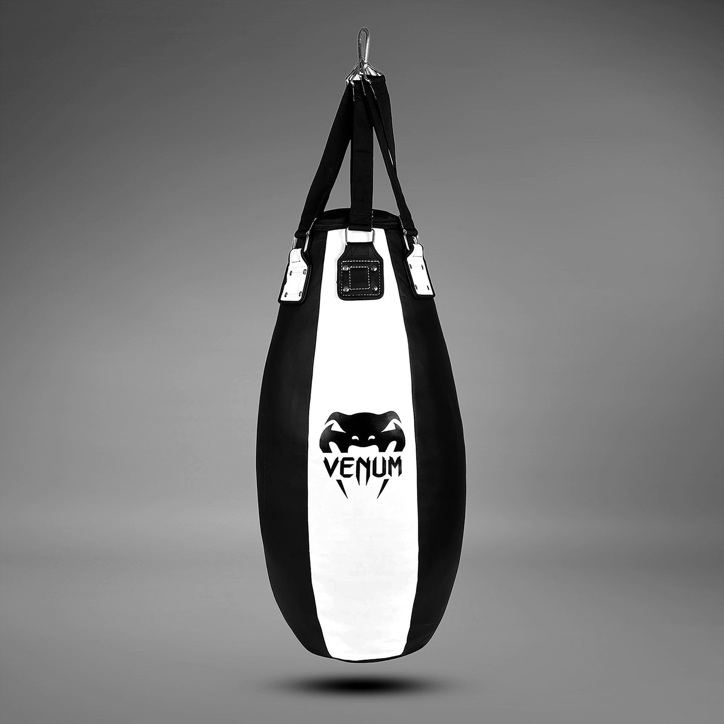 Venum Tear Drop Punching Bag - Black/White