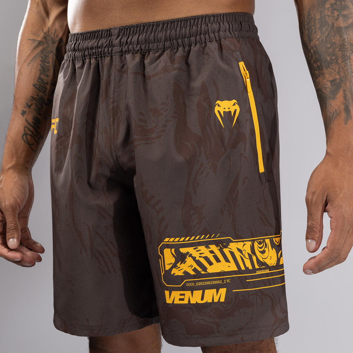 Shrt Week UFC Fusion by Venum Fight Week Menβs Performance Short - Earthen Brown ...