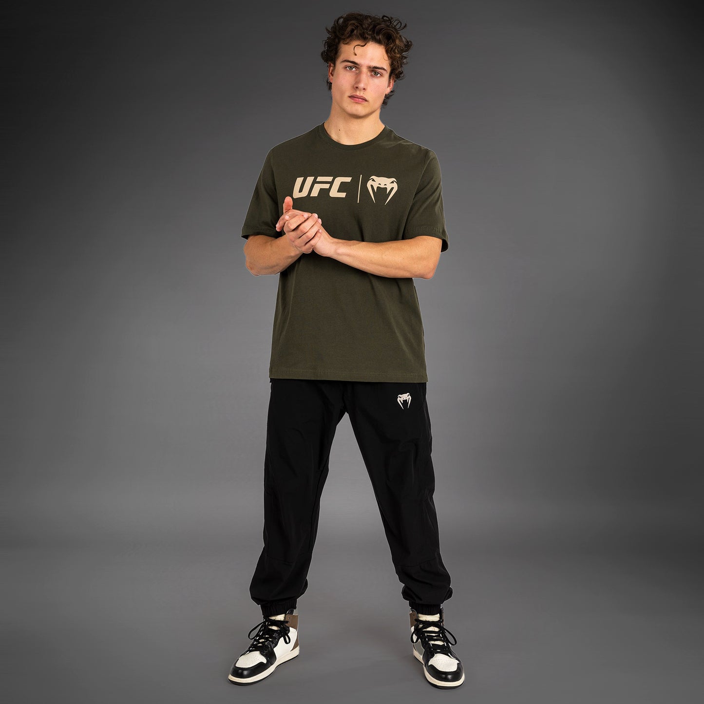 UFC Venum Classic T-Shirt - Khaki/Bronze