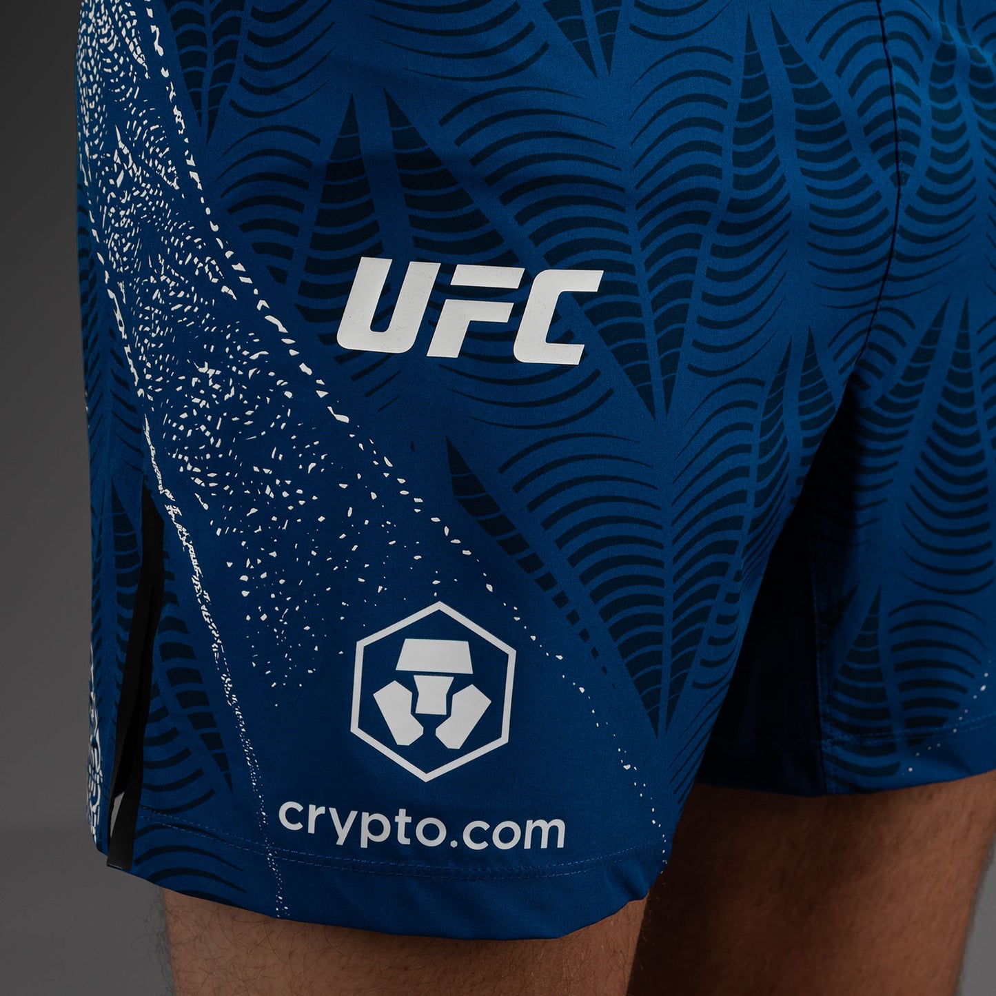 Men's UFC Zenith by Venum Blue Authentic Fight Night Short Fit Fight Short