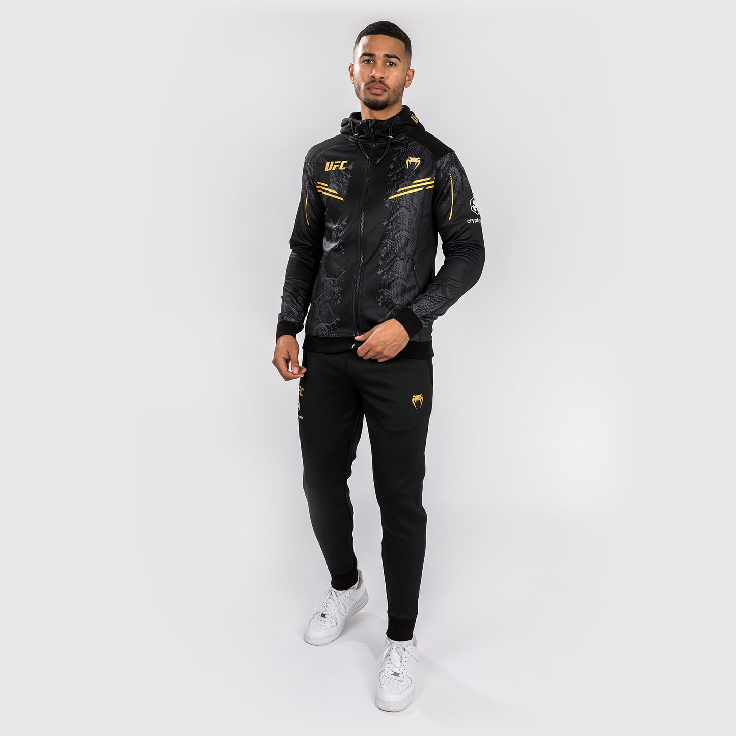 UFC Adrenaline by Venum Authentic Fight Night Men’s Walkout Hoodie - Champion