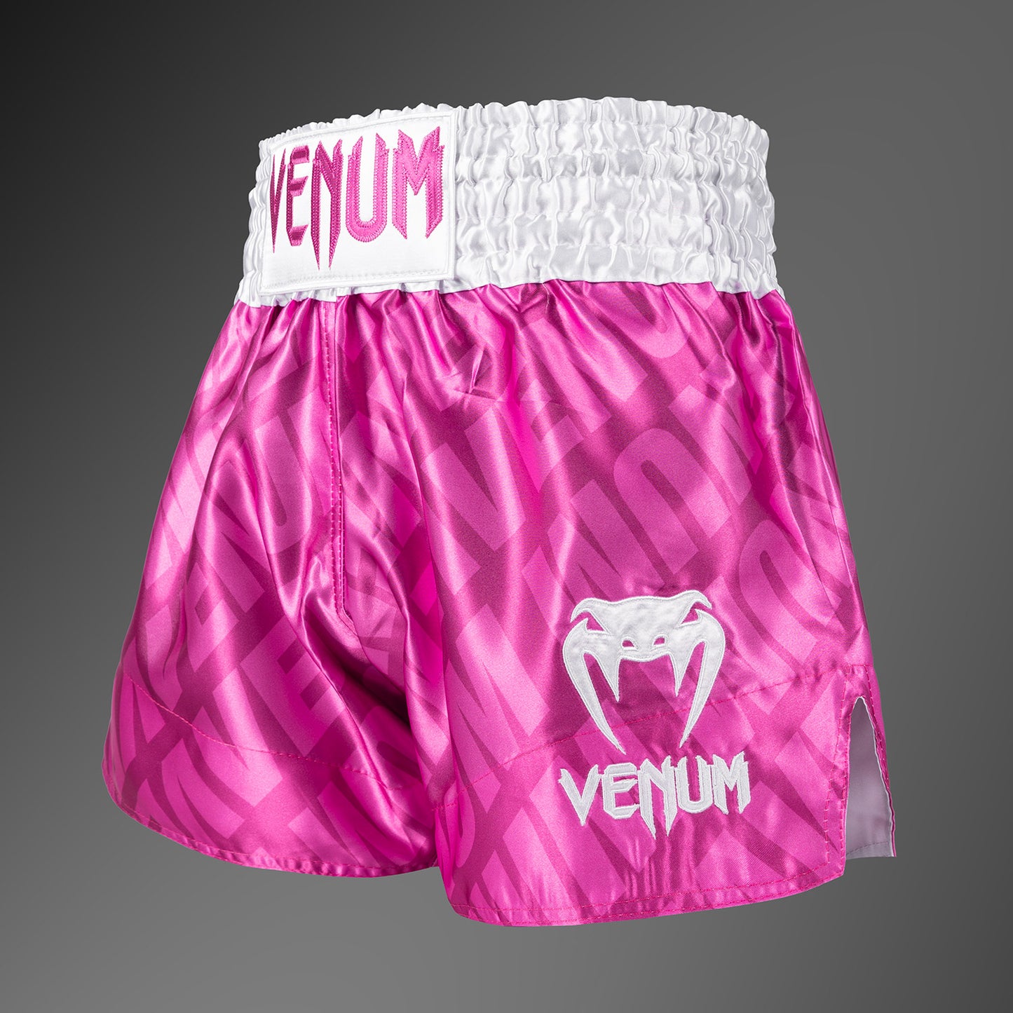 Venum Contender XT Muay Thai Shorts - Candy Pink/ White