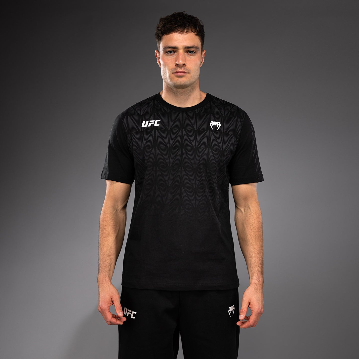 Men's UFC Zenith by Venum Replica Black T-Shirt