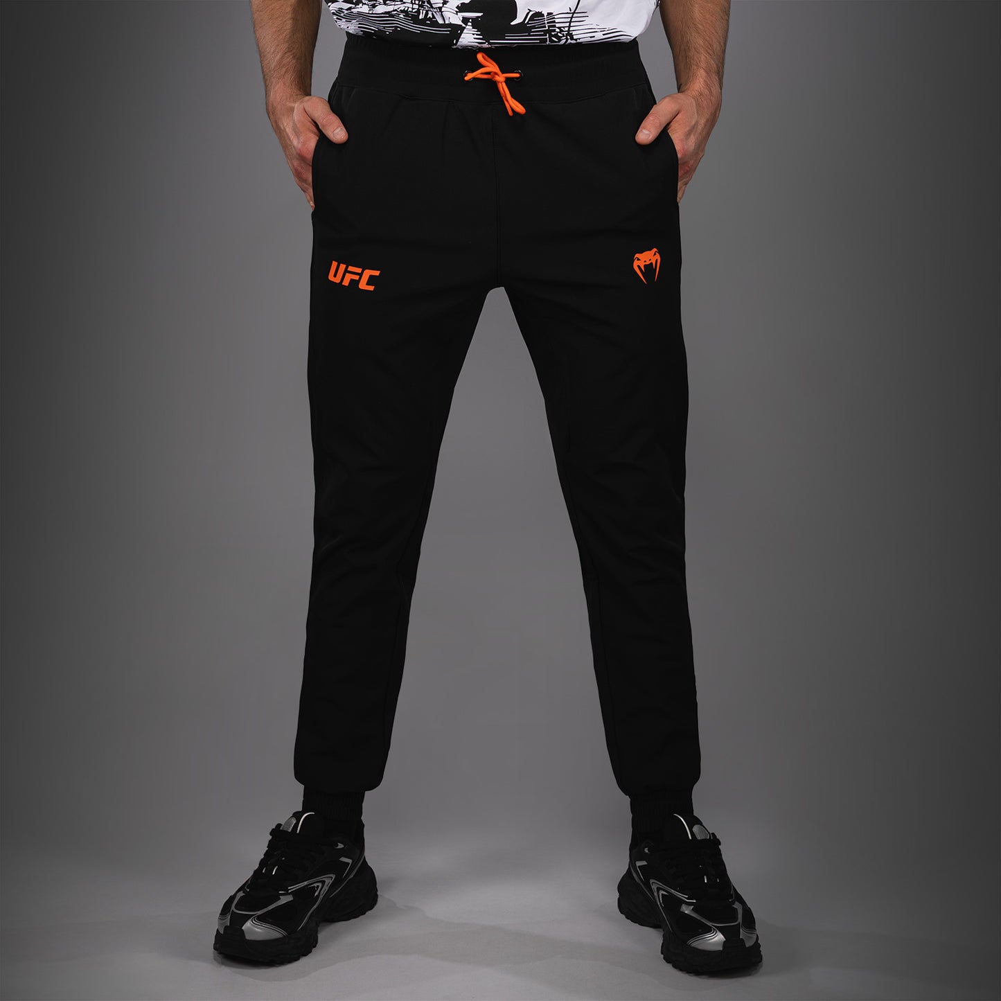 Men's UFC Zenith by Venum Black Authentic Fight Week Pant
