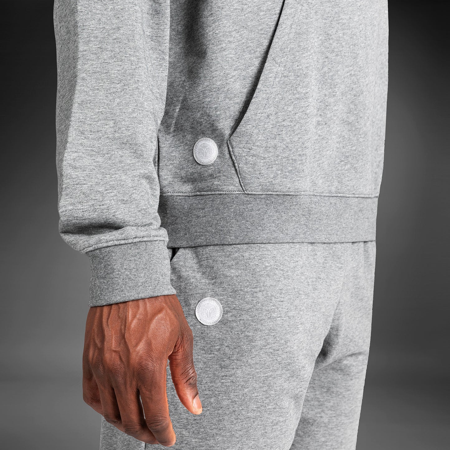 Venum Vortex XL Lite Men's Hoodie - Light Heather Grey