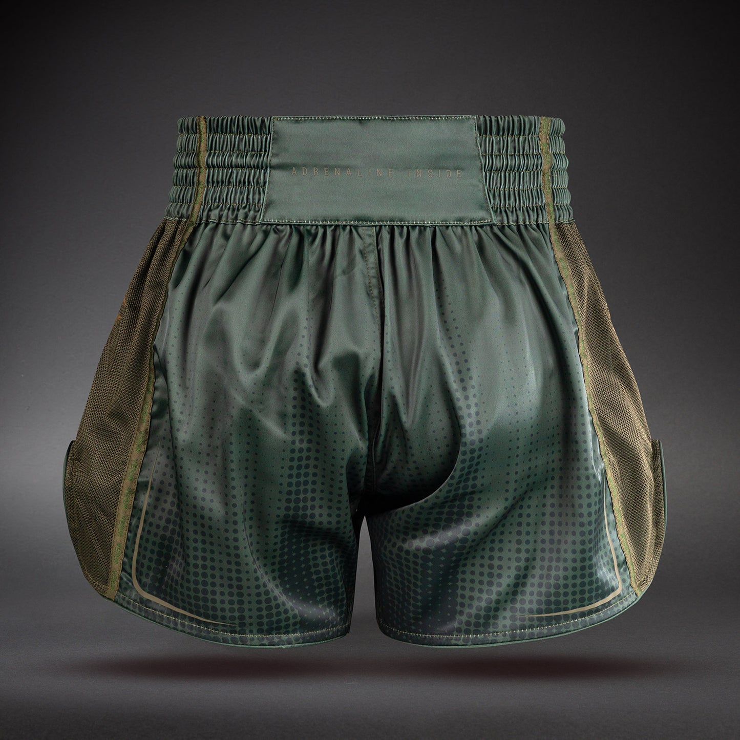 Venum Stealth Muay Thai Shorts - Khaki/Dark Green