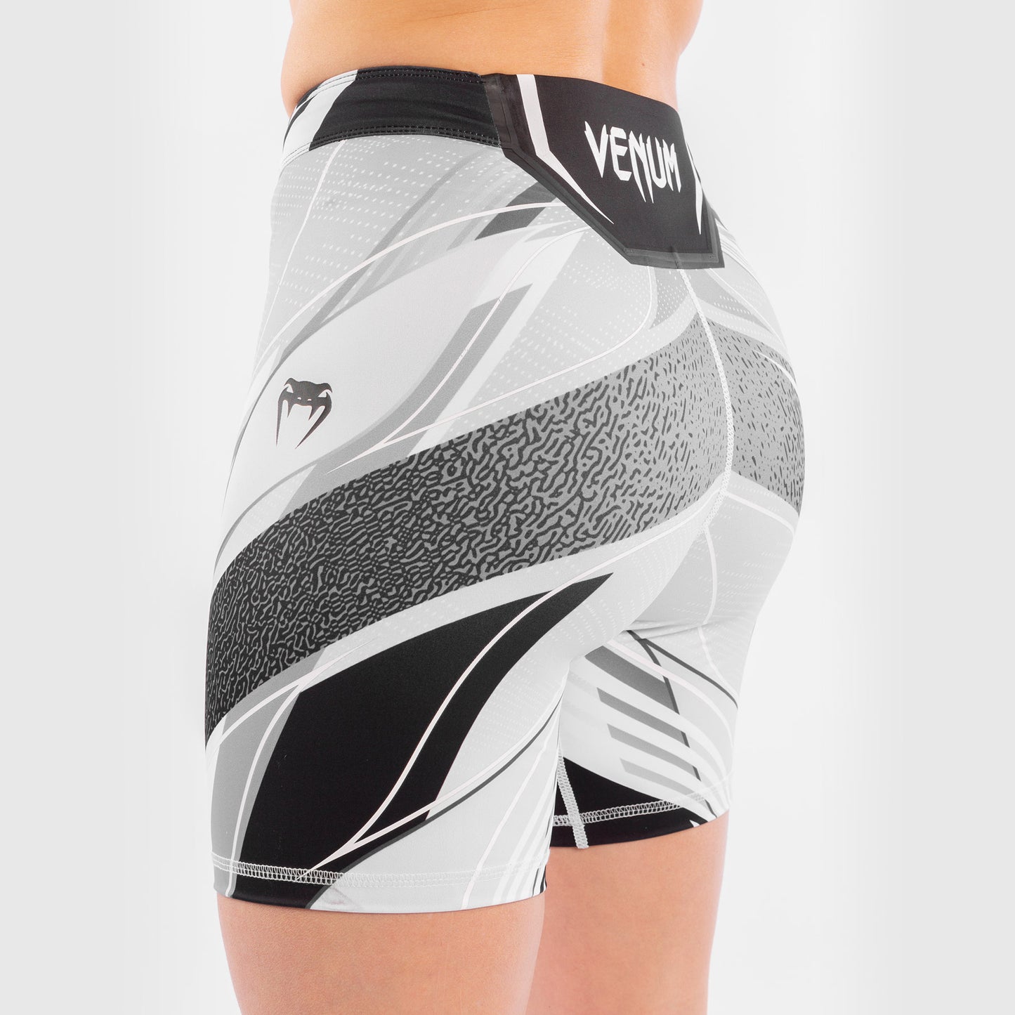 UFC Venum Authentic Fight Night Women's Vale Tudo Shorts - Long Fit - White
