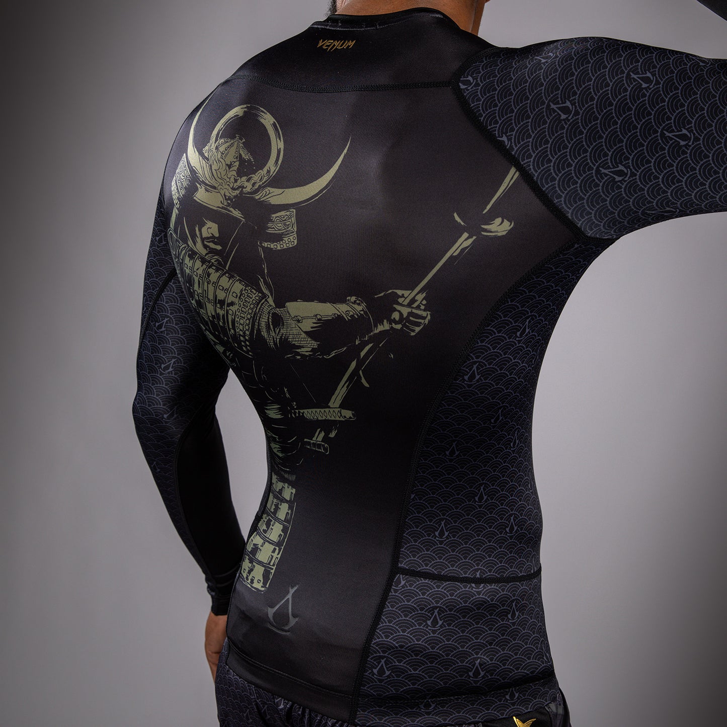 Venum x Assassin's Creed Shadows Rashguard Long Sleeve - Black