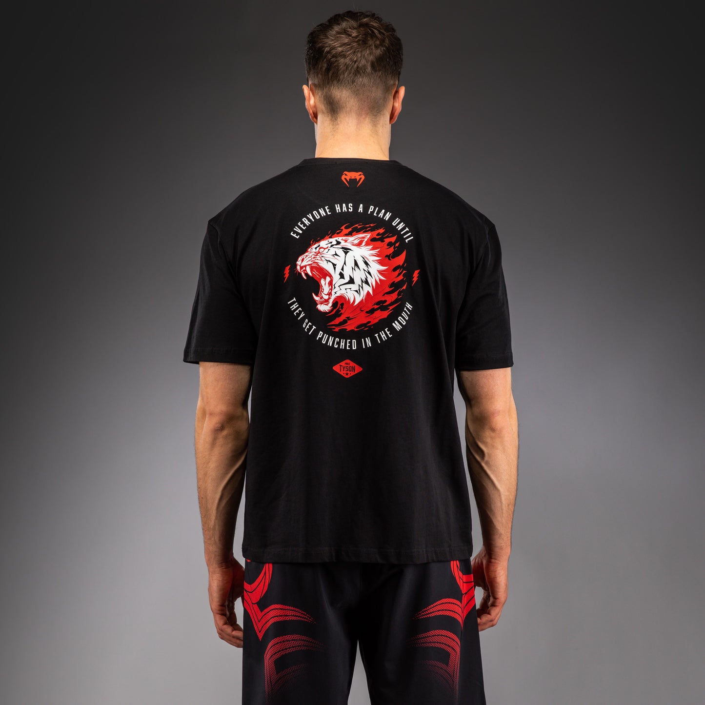 Venum x Mike Tyson Tiger T-Shirt - Deep Black