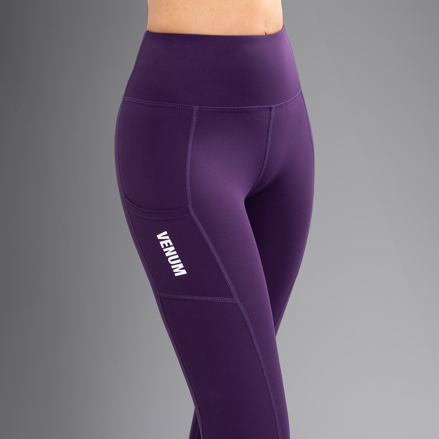 Venum Essential Women's Performance Leggings - Deep Purple