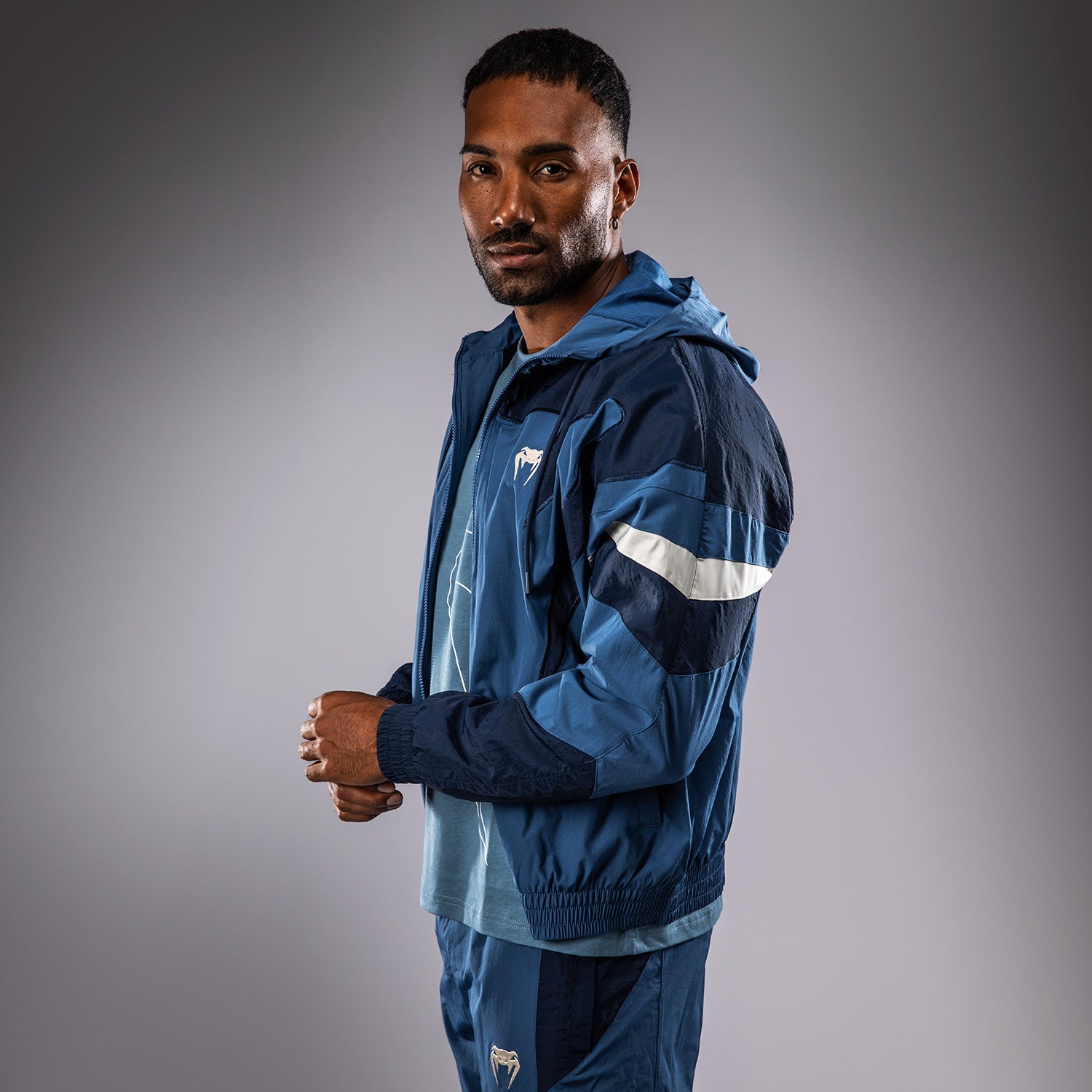 Venum Attack 90 Tracksuit Jacket - Midnight Blue - Venum Asia