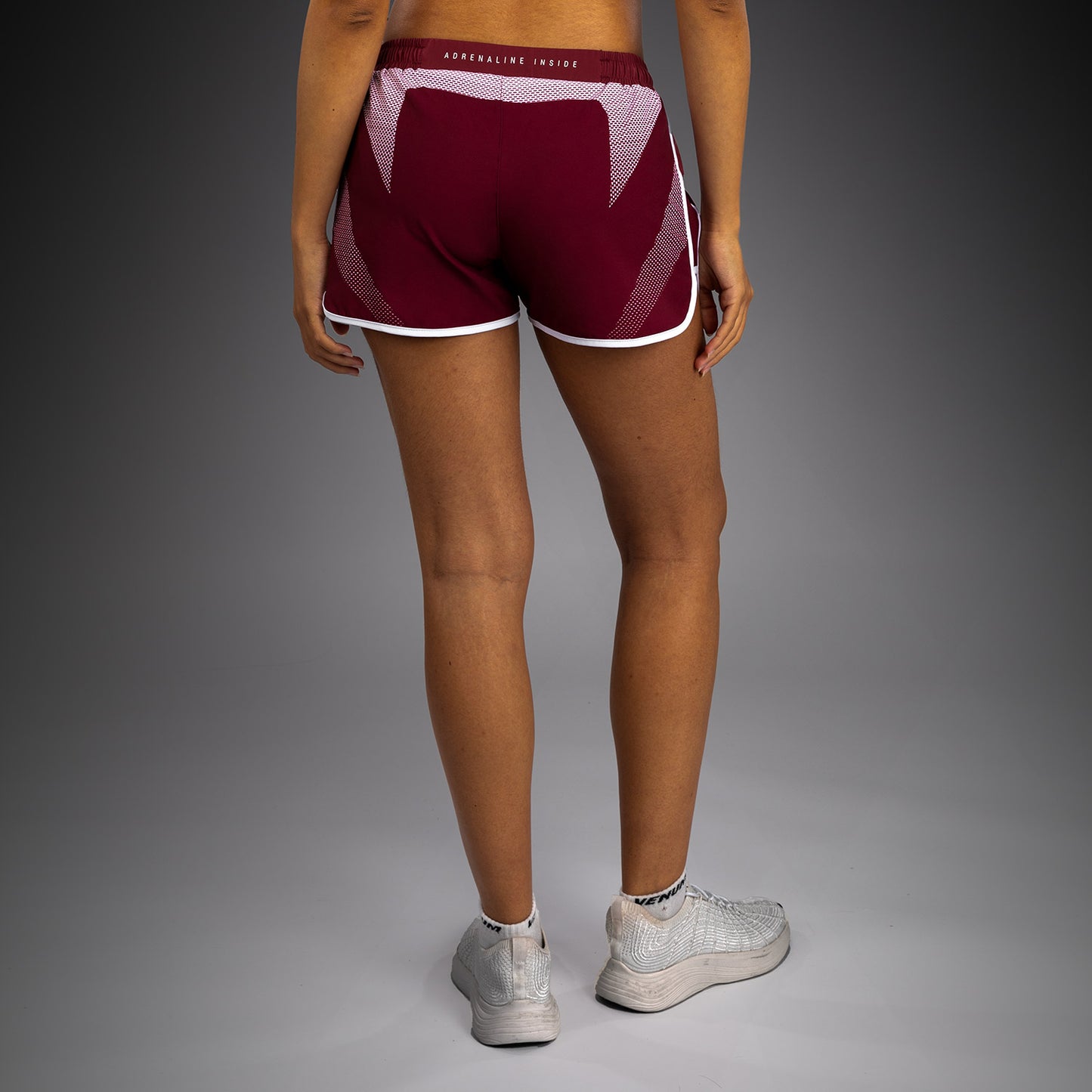 Venum Adrenaline Women's Training Shorts - Burgundy/ Pink