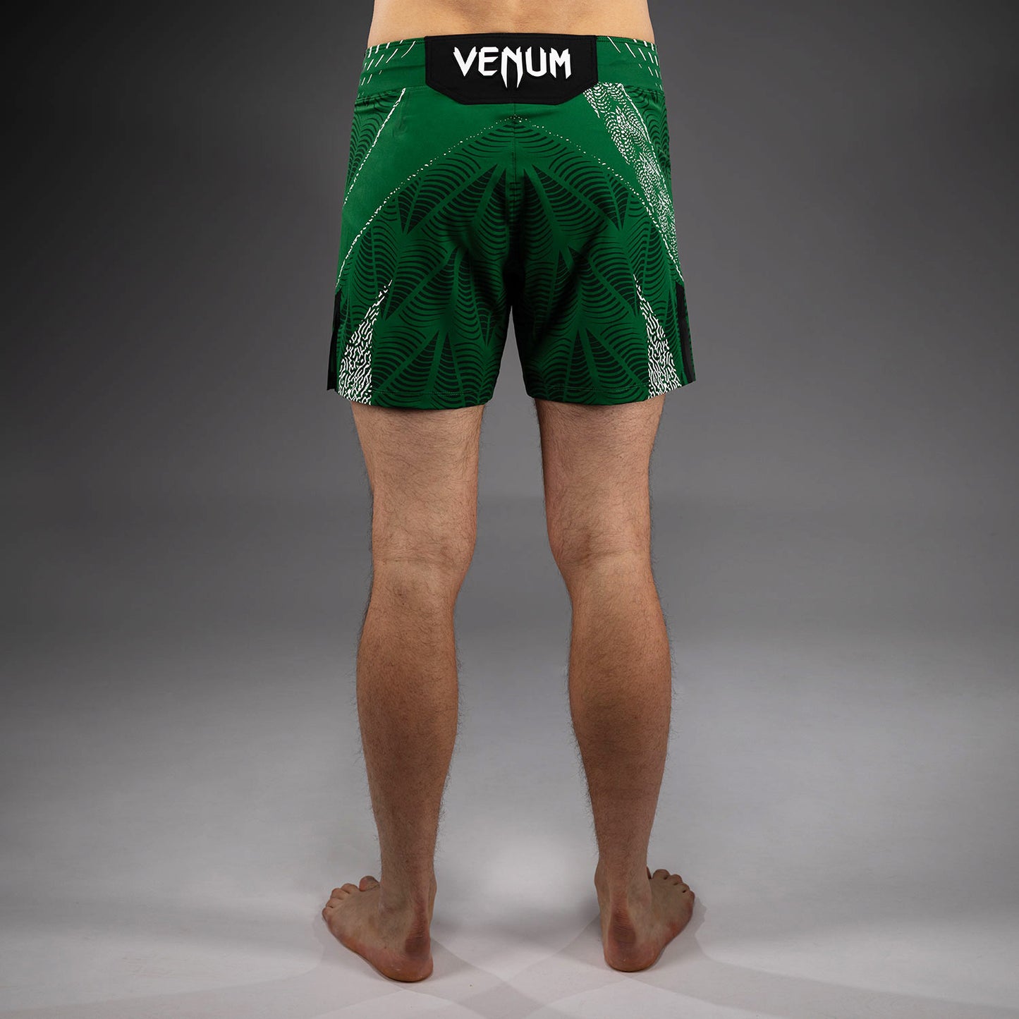 Men's UFC Zenith by Venum Green Authentic Fight Night Short Fit Fight Short