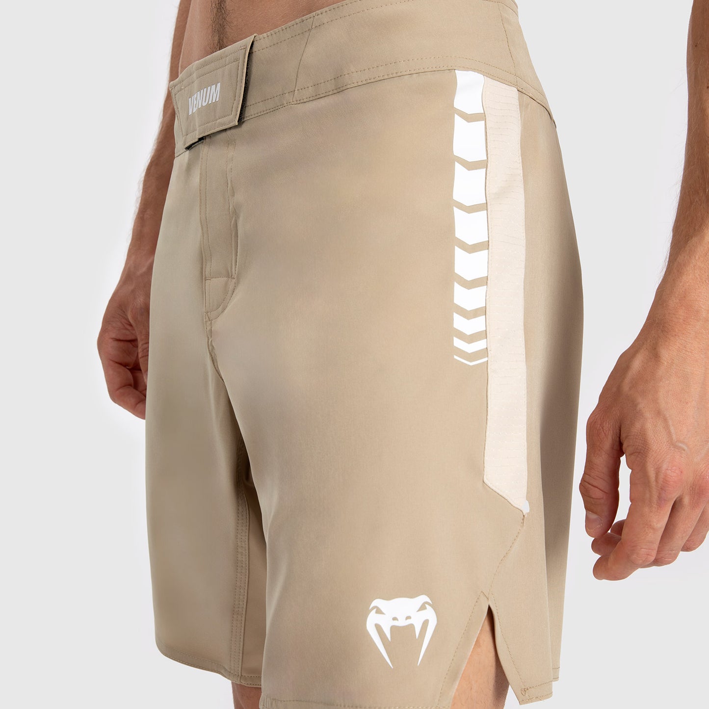Venum Tempest Men's Fight Shorts - Beige/Sand
