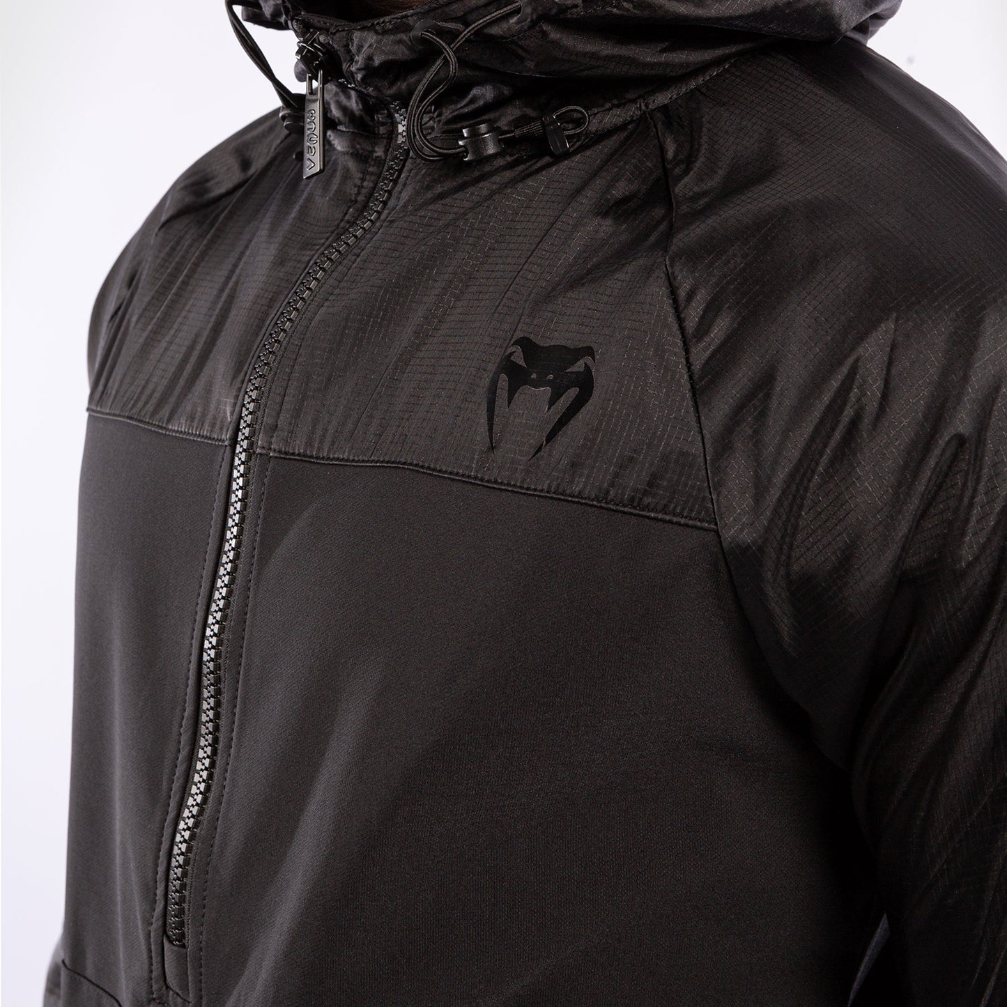 Venum Laser XT Hoodie – Black/Black