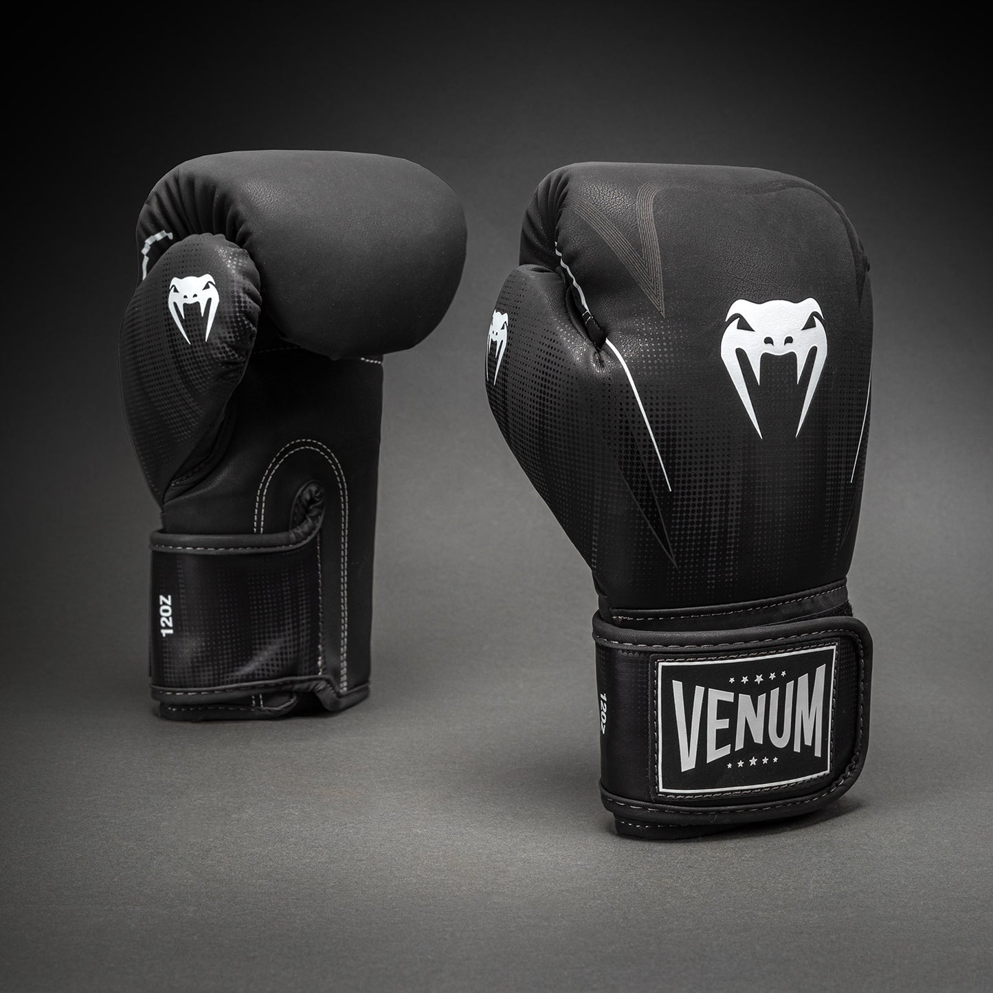 Venum Stealth Boxing Gloves - Black/White