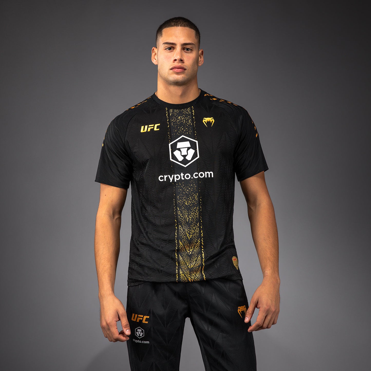 Men's UFC Zenith by Venum Champion Authentic Fight Night Walkout Jersey Personalized