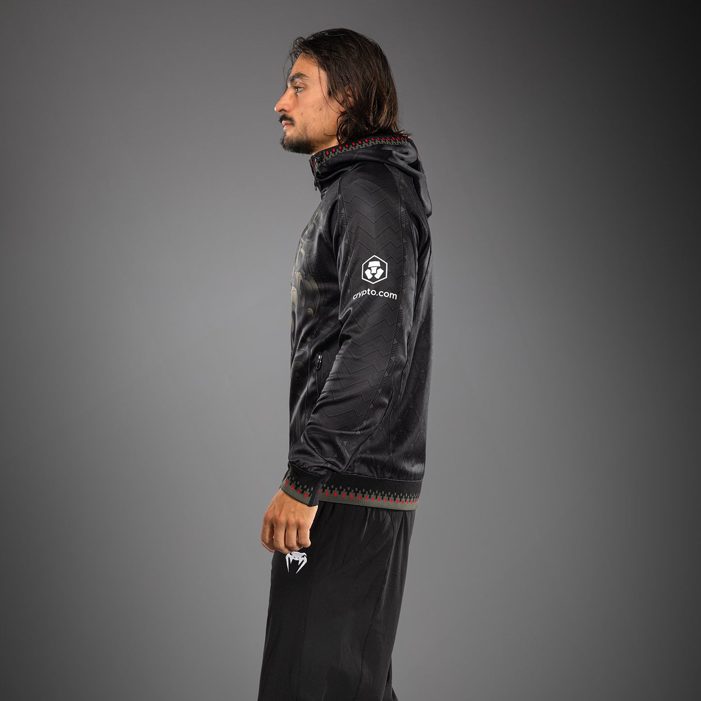 Men’s Noche UFC 2.0 By Venum Black Authentic Fight Night Walkout Hoodie