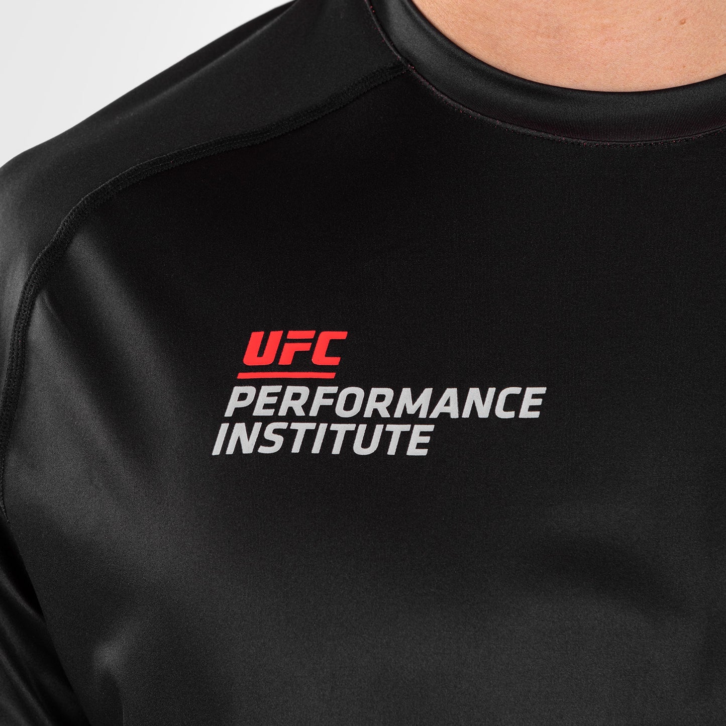 UFC Venum Performance Institute 2.0 Men’s Dry-Tech Shirt - Black/Red