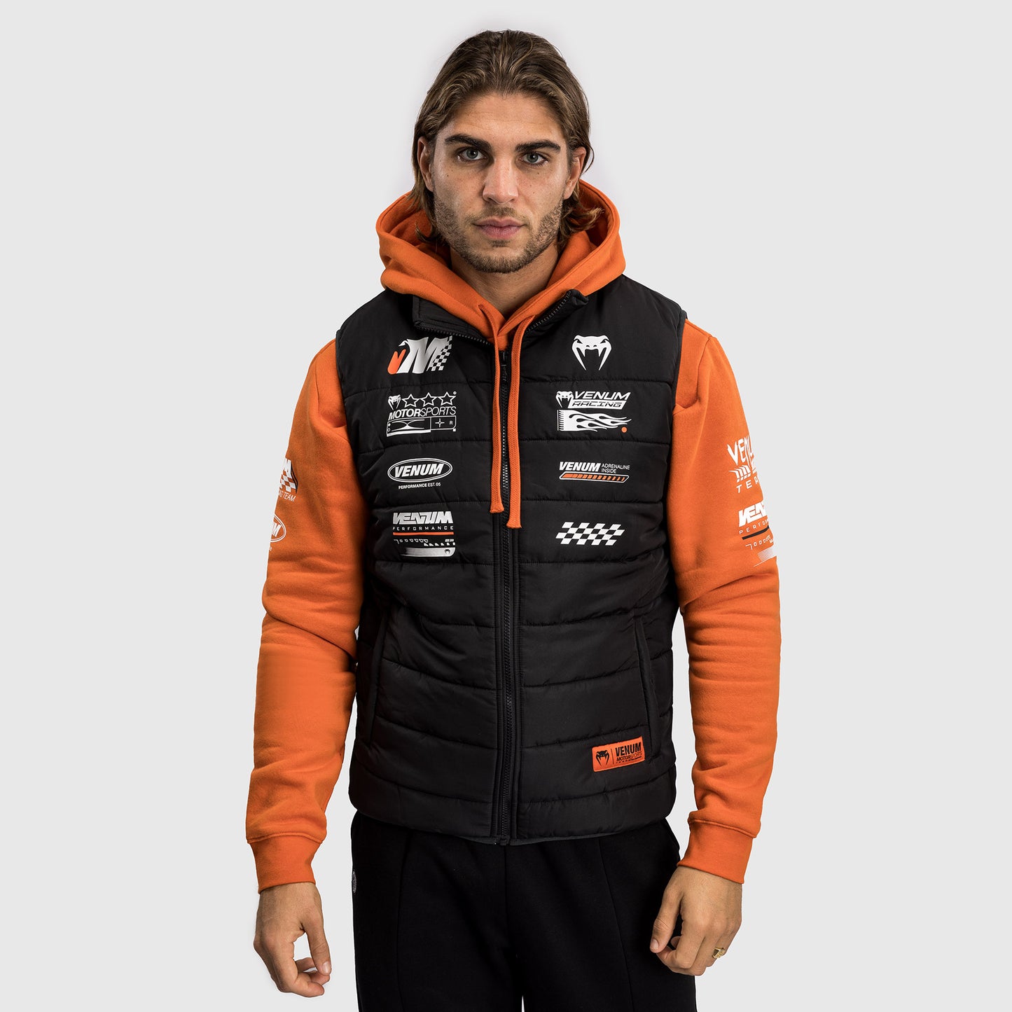 Venum Motorsport Down Jacket - Deep Black