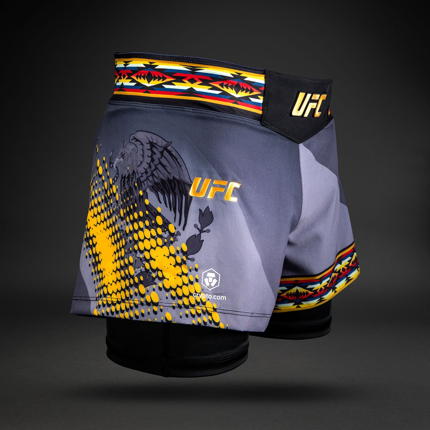 Women’s UFC Unrivaled by Venum Black Julianna Peña Short Fit Fight Short