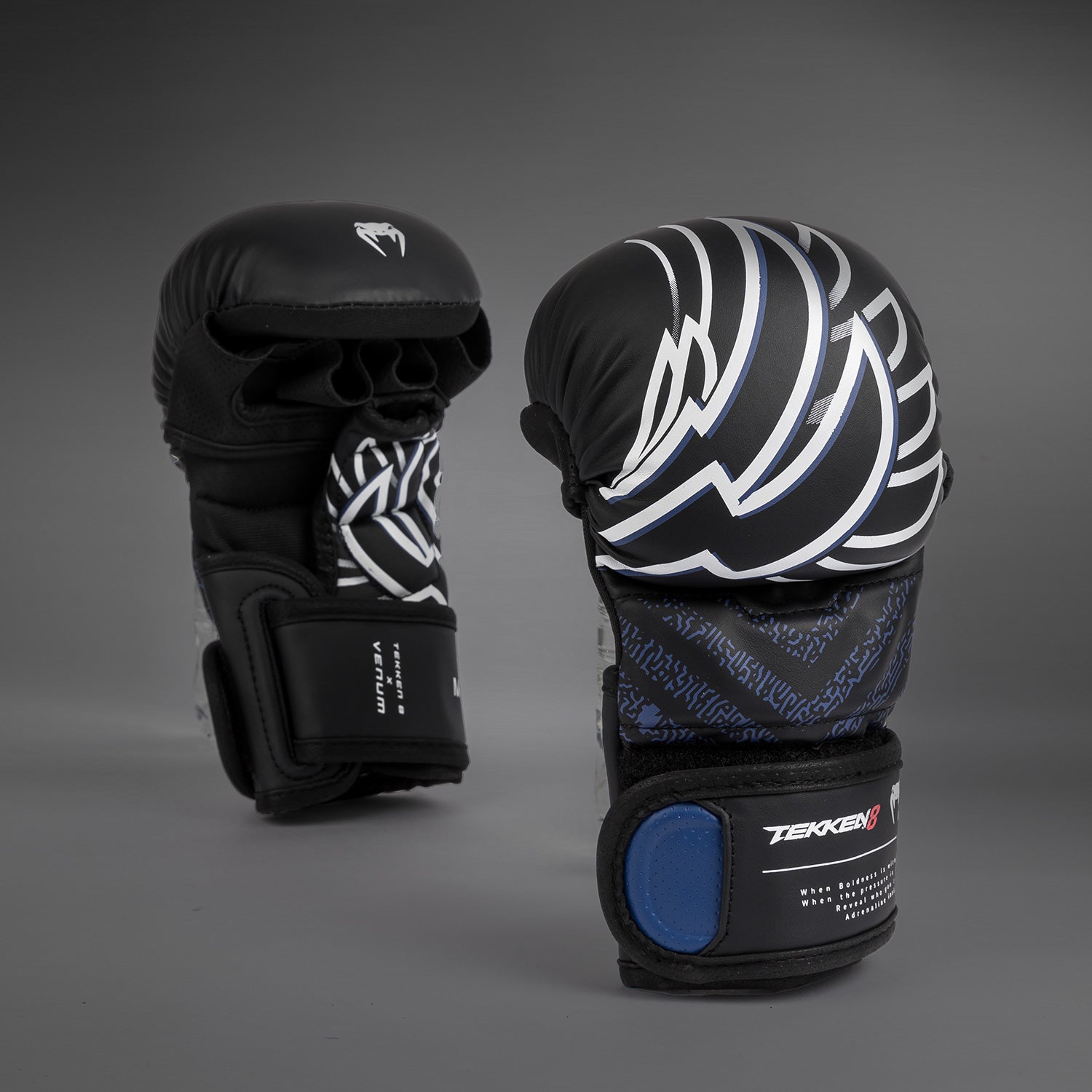 Venum x TEKKEN 8 - Jin Kazama Sparring Gloves - Blue/Black/White