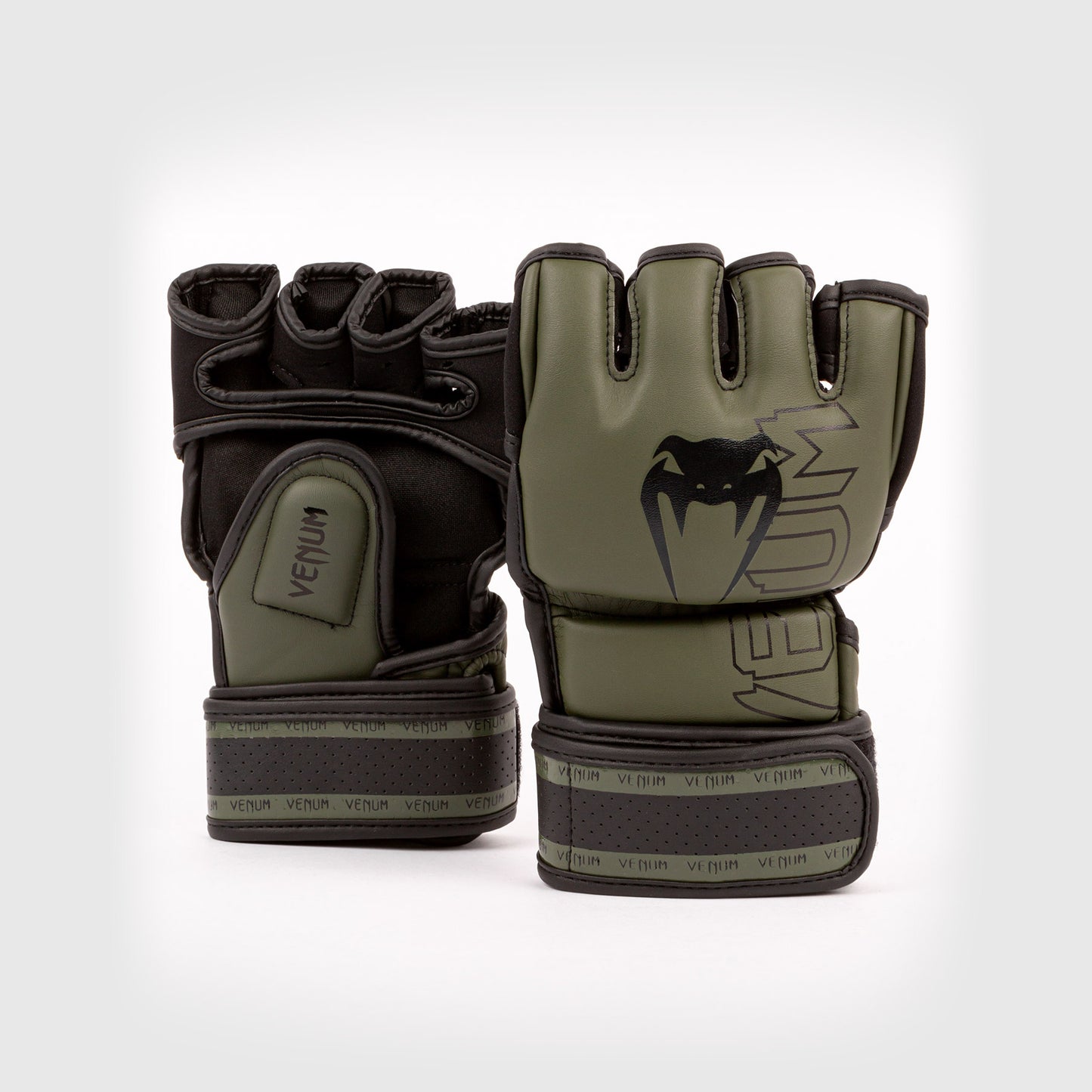 Venum Impact 2.0 MMA Gloves - Khaki/Black
