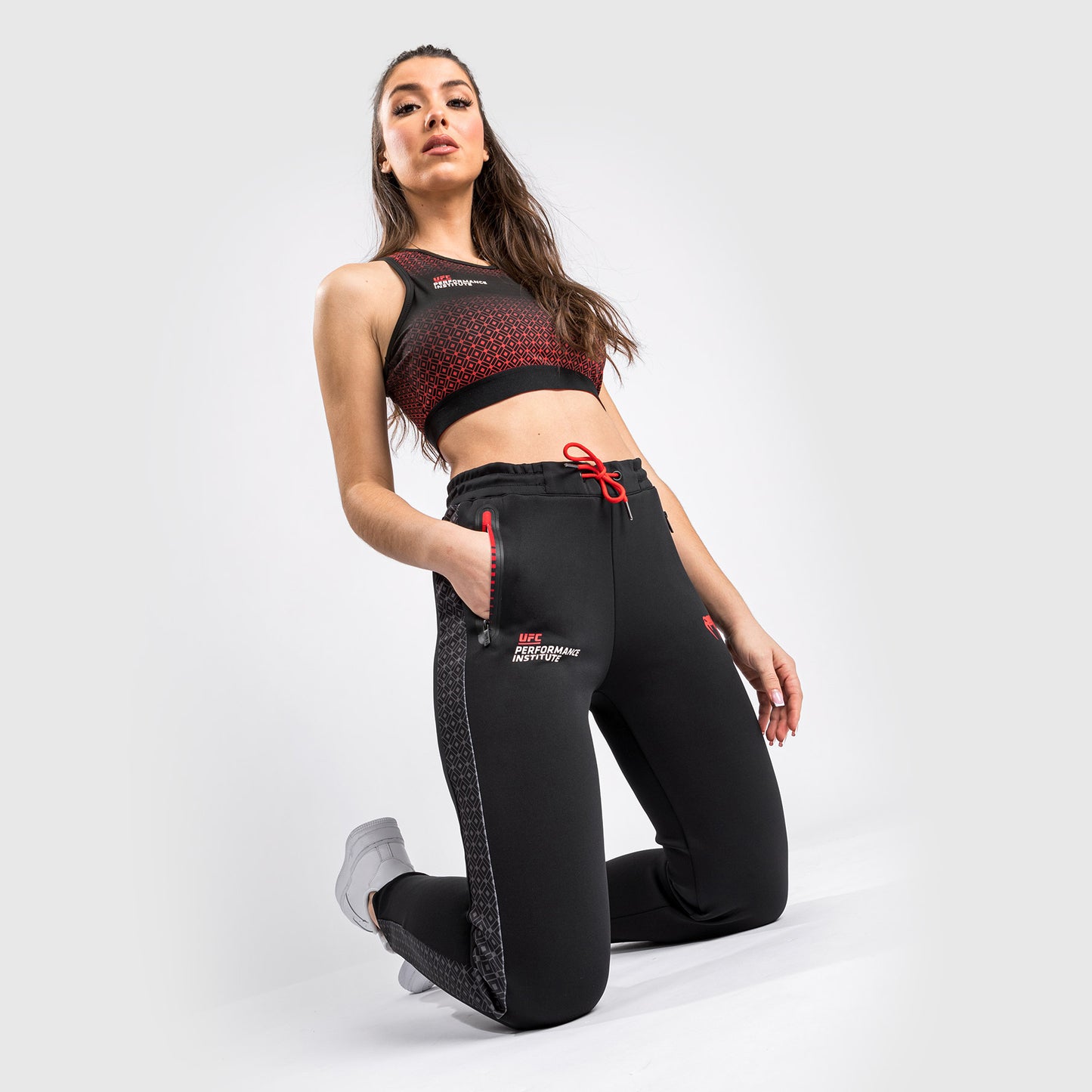 UFC Venum Performance Institute Jogger - For Women - Black/Red