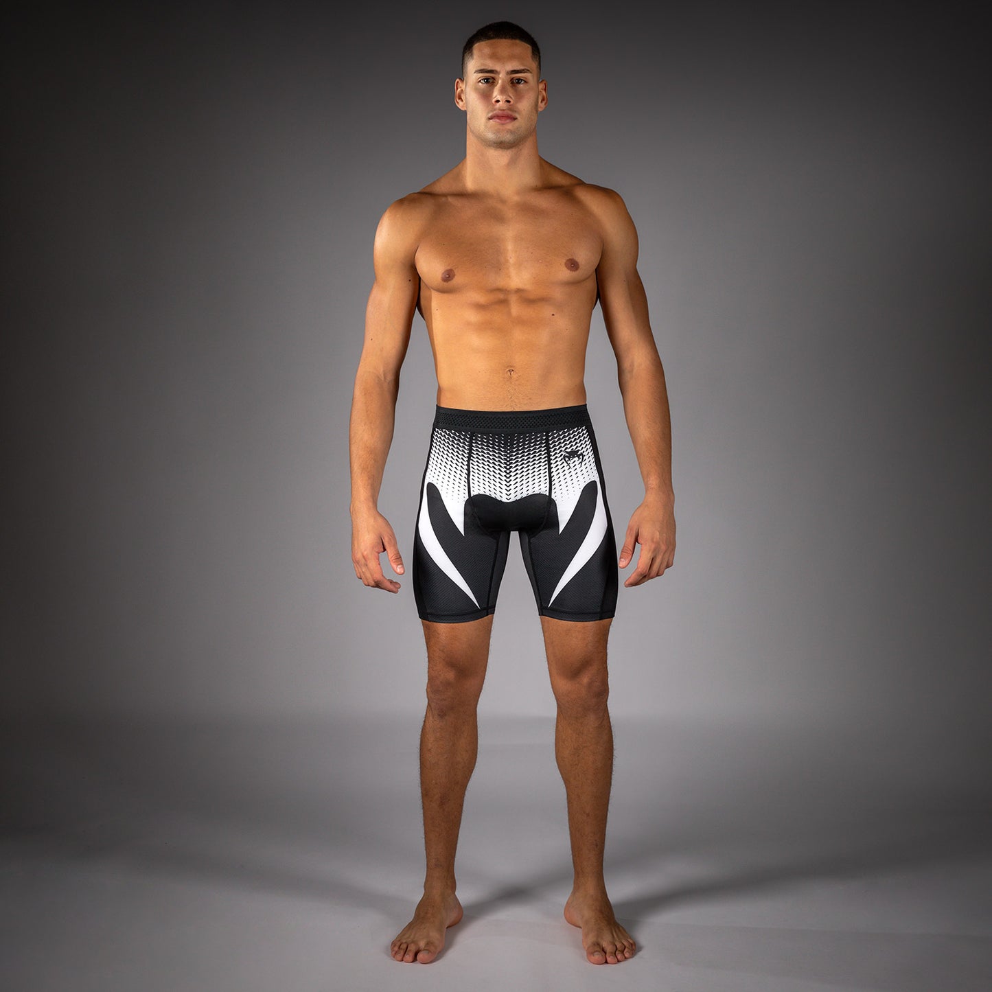 Venum No Gi Vale Tudo Shorts - Black/White