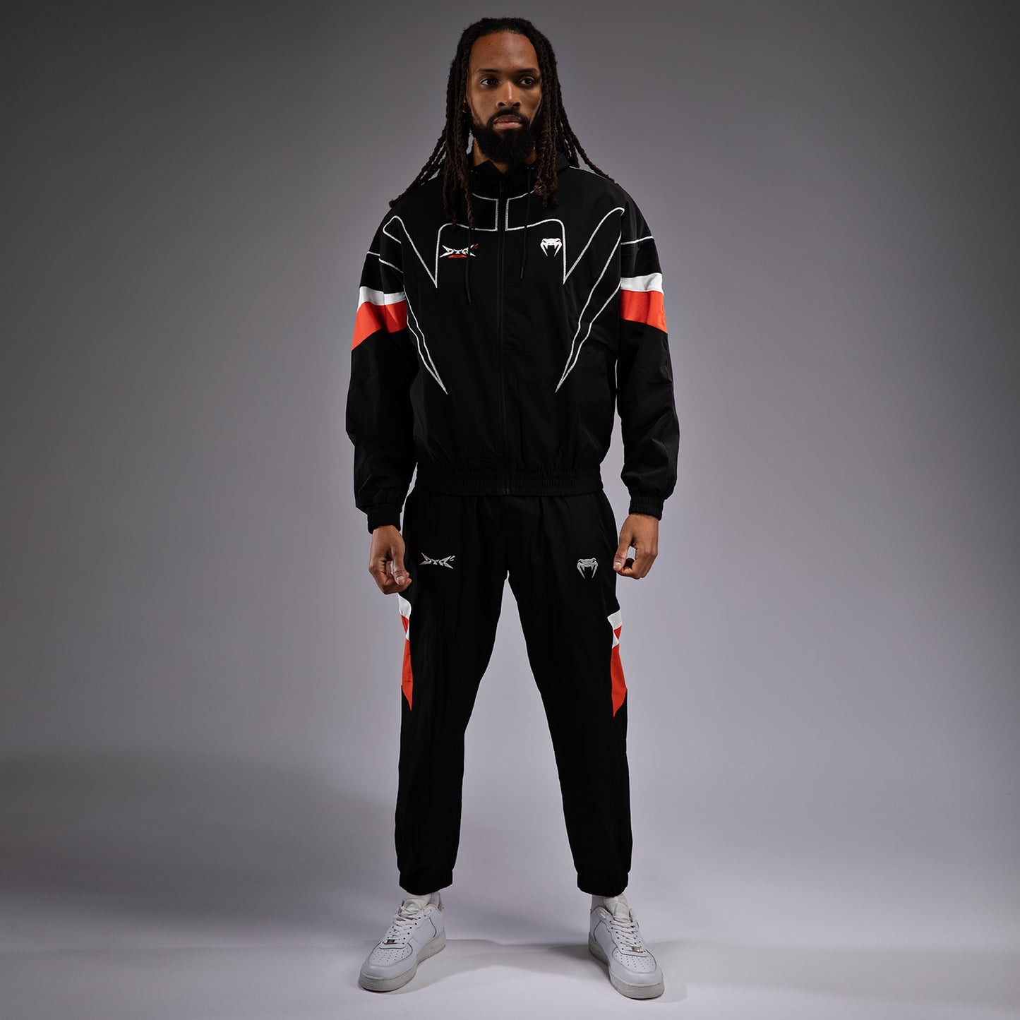 Venum x DTR Fight Attack 90 Tracksuit Jacket - Black/Orange