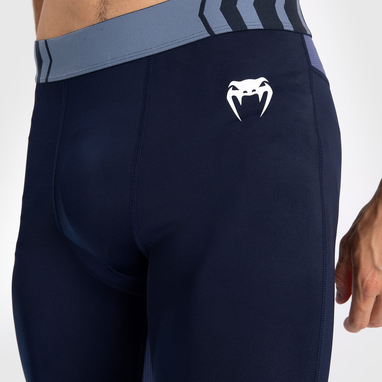 Venum Tempest Men's Spats - Navy Blue/Blue