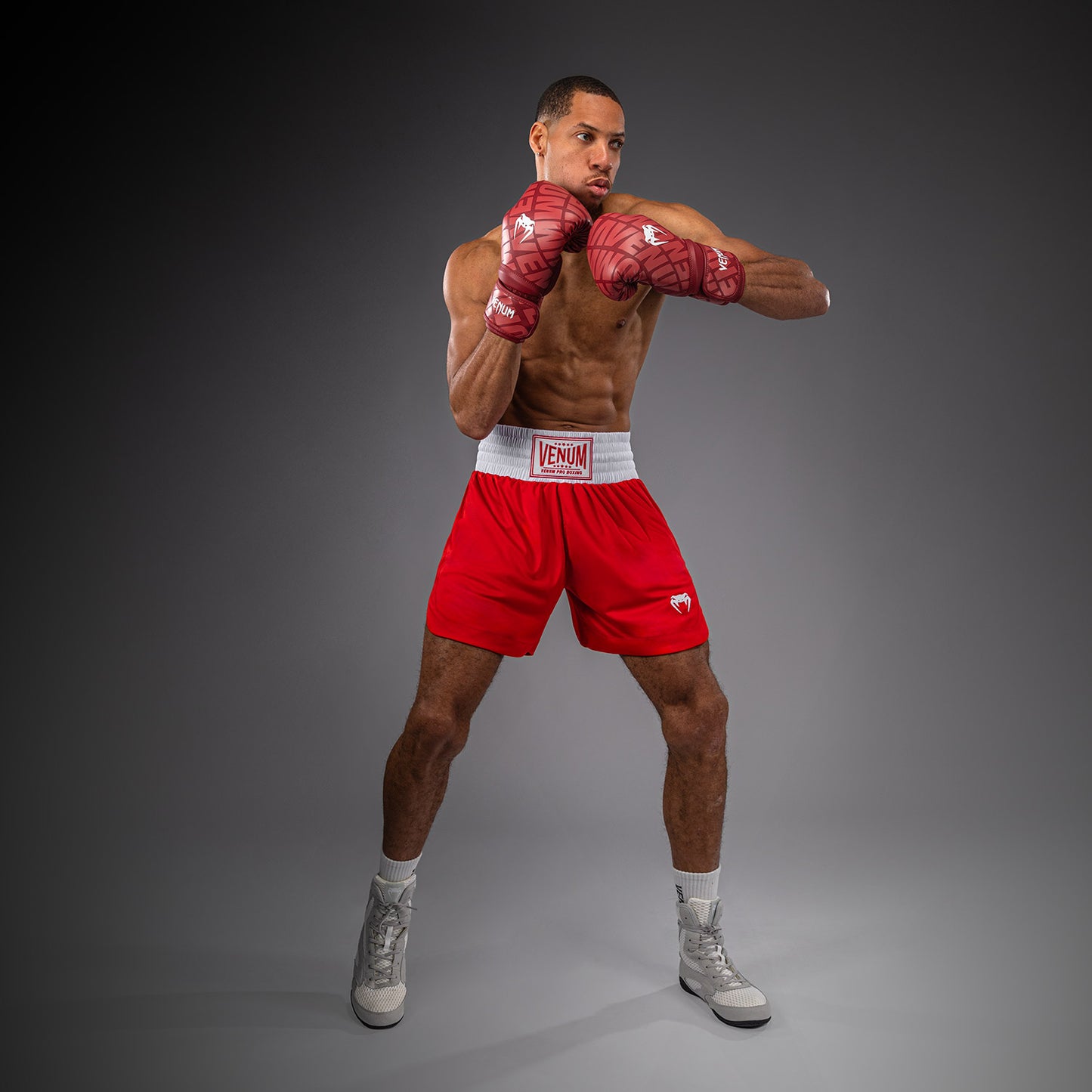 Venum Classic Boxing Shorts - Fire Red