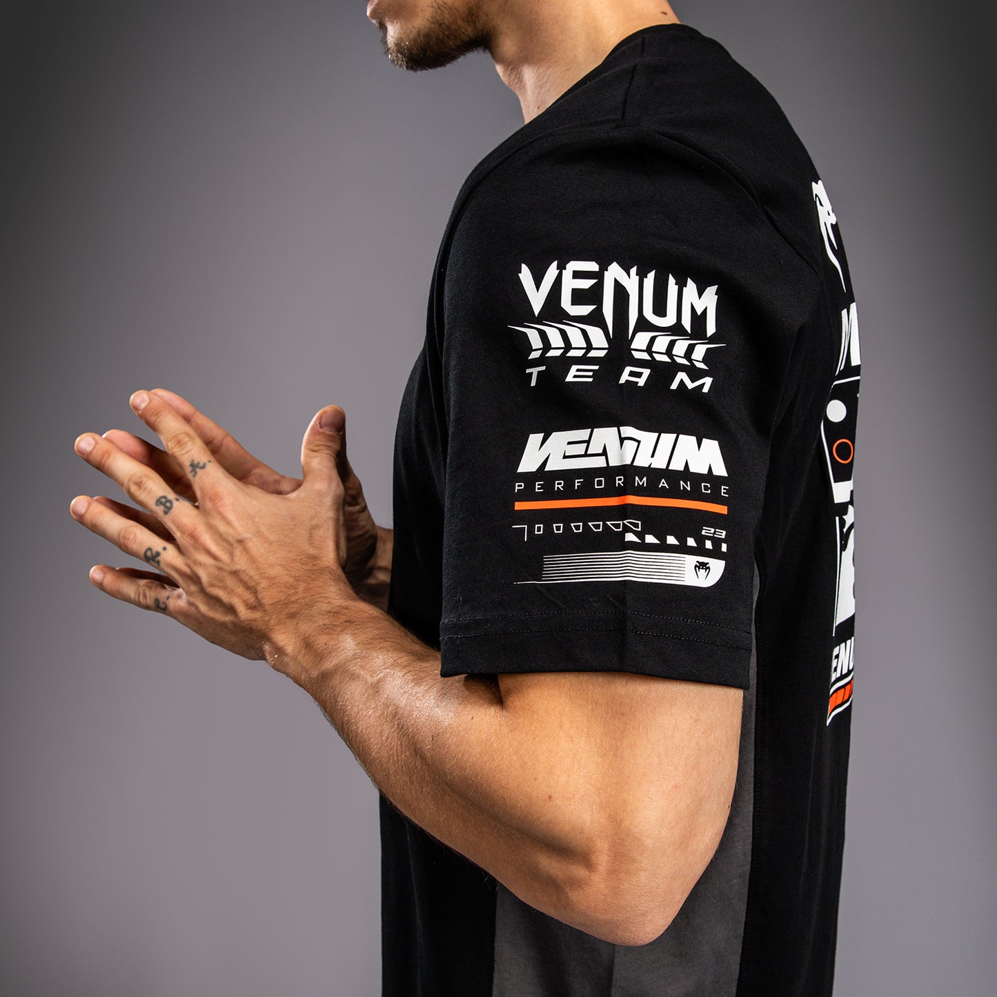 Venum Motorsport T-Shirt - Deep Black