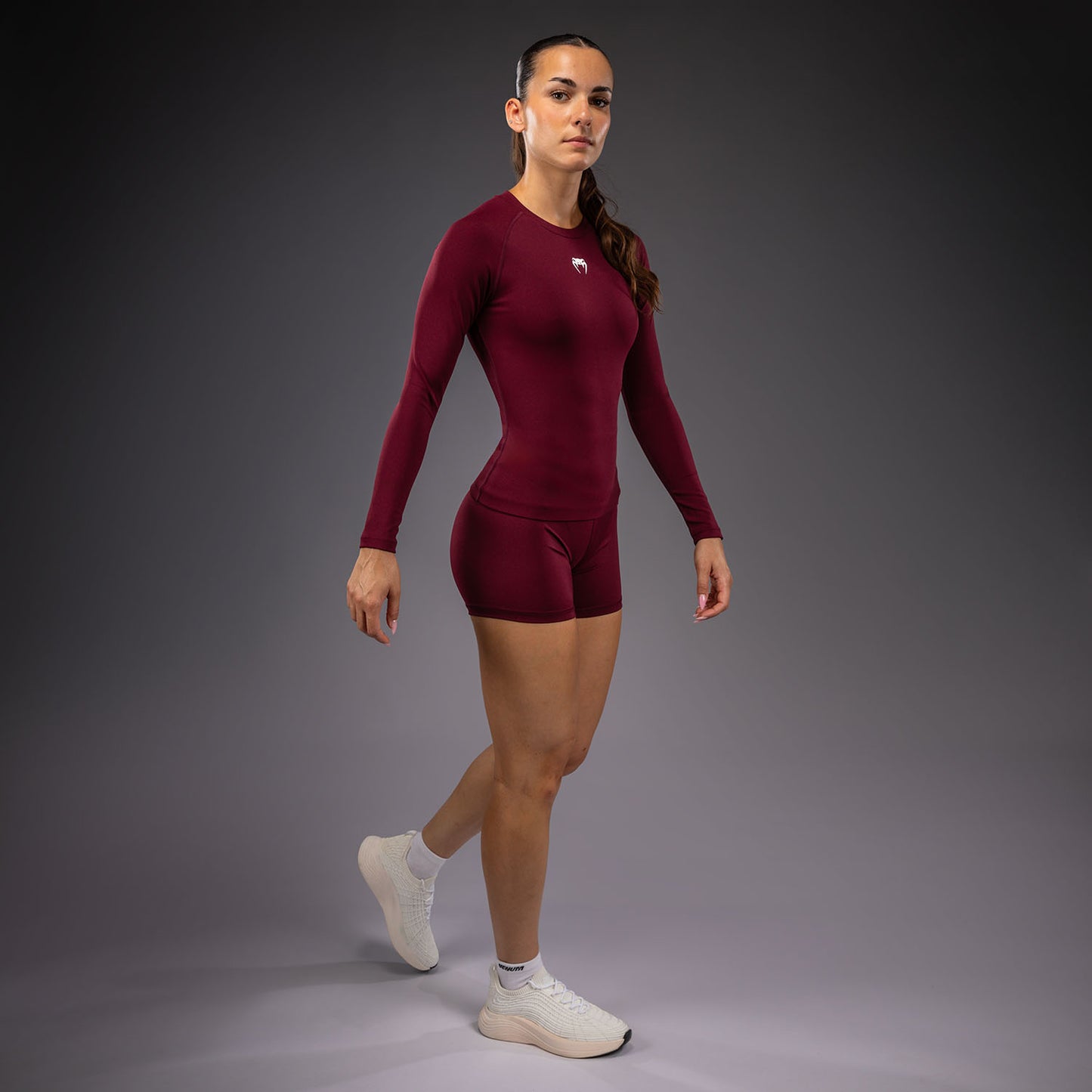 Venum Aero XT Long Sleeve Rashguard - Plum