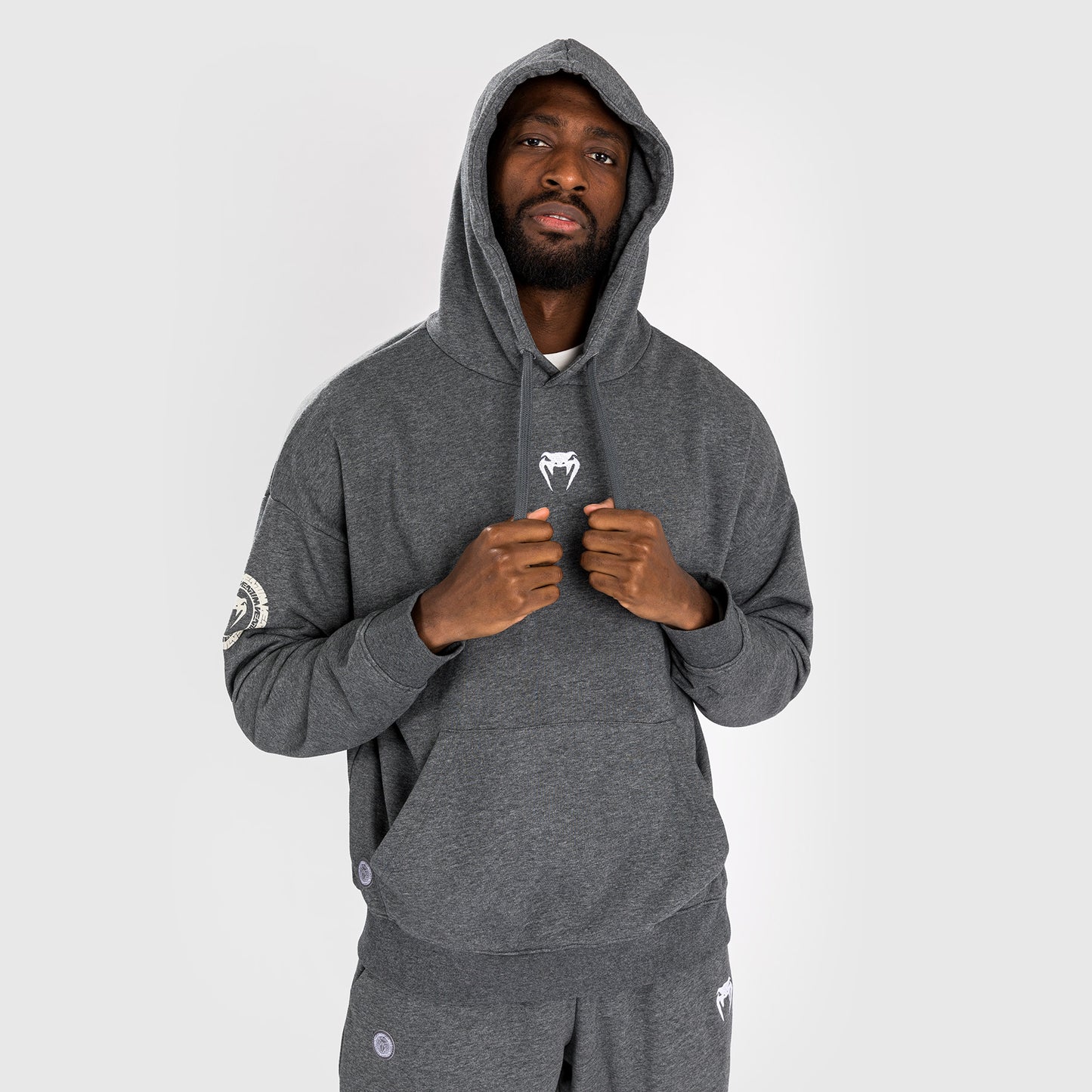 Venum Vortex XL Lite Men's Hoodie - Dark Heather Grey