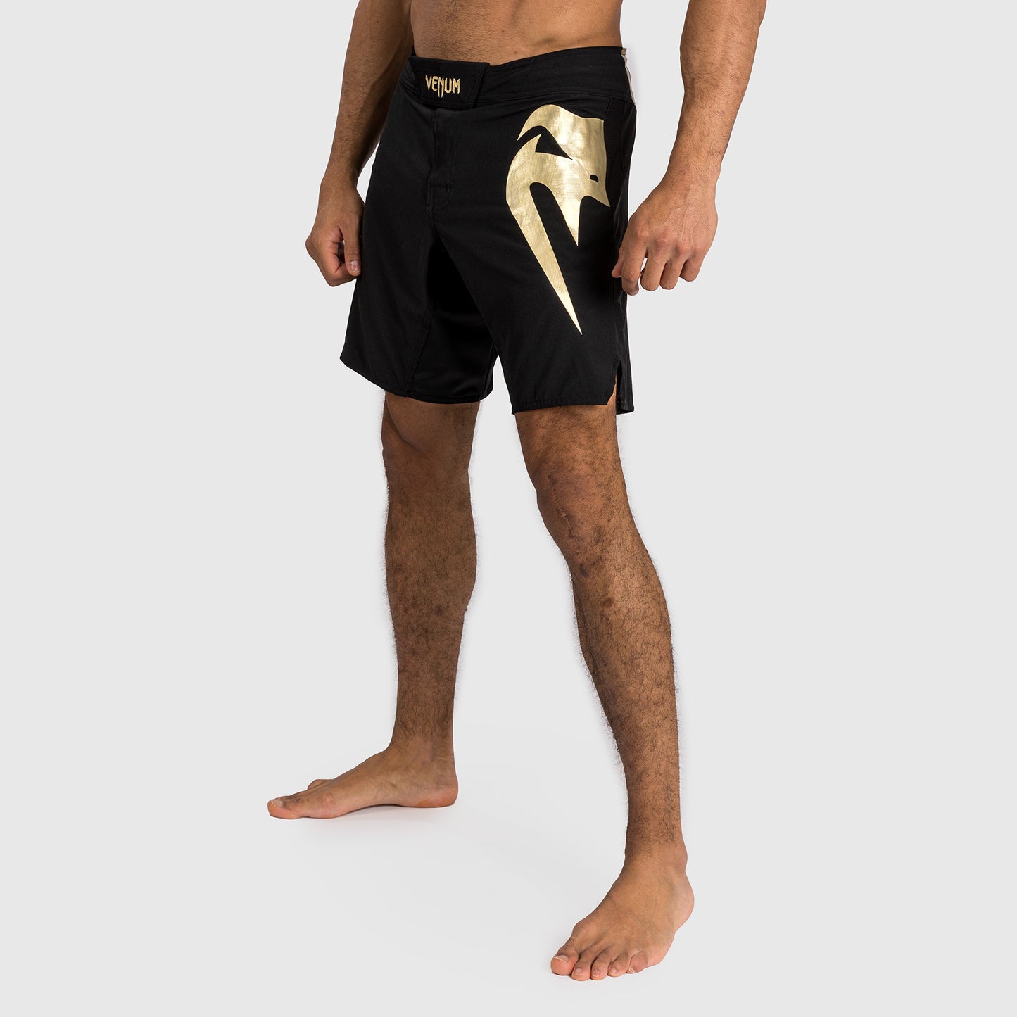 Venum Light 5.0 Fight Shorts - Black/Gold