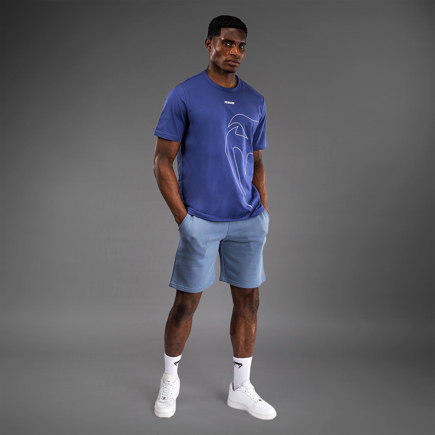 Venum Giant Connect T-Shirt - Royal Blue