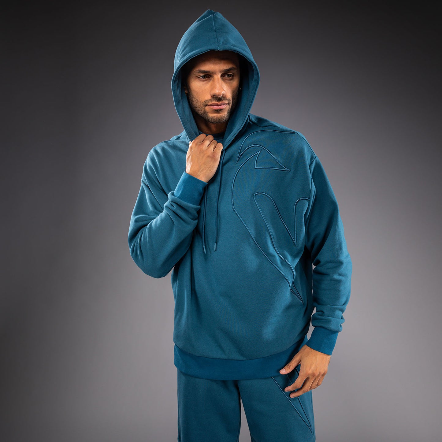 Venum Giant 3D Hoodie - Ocean Blue