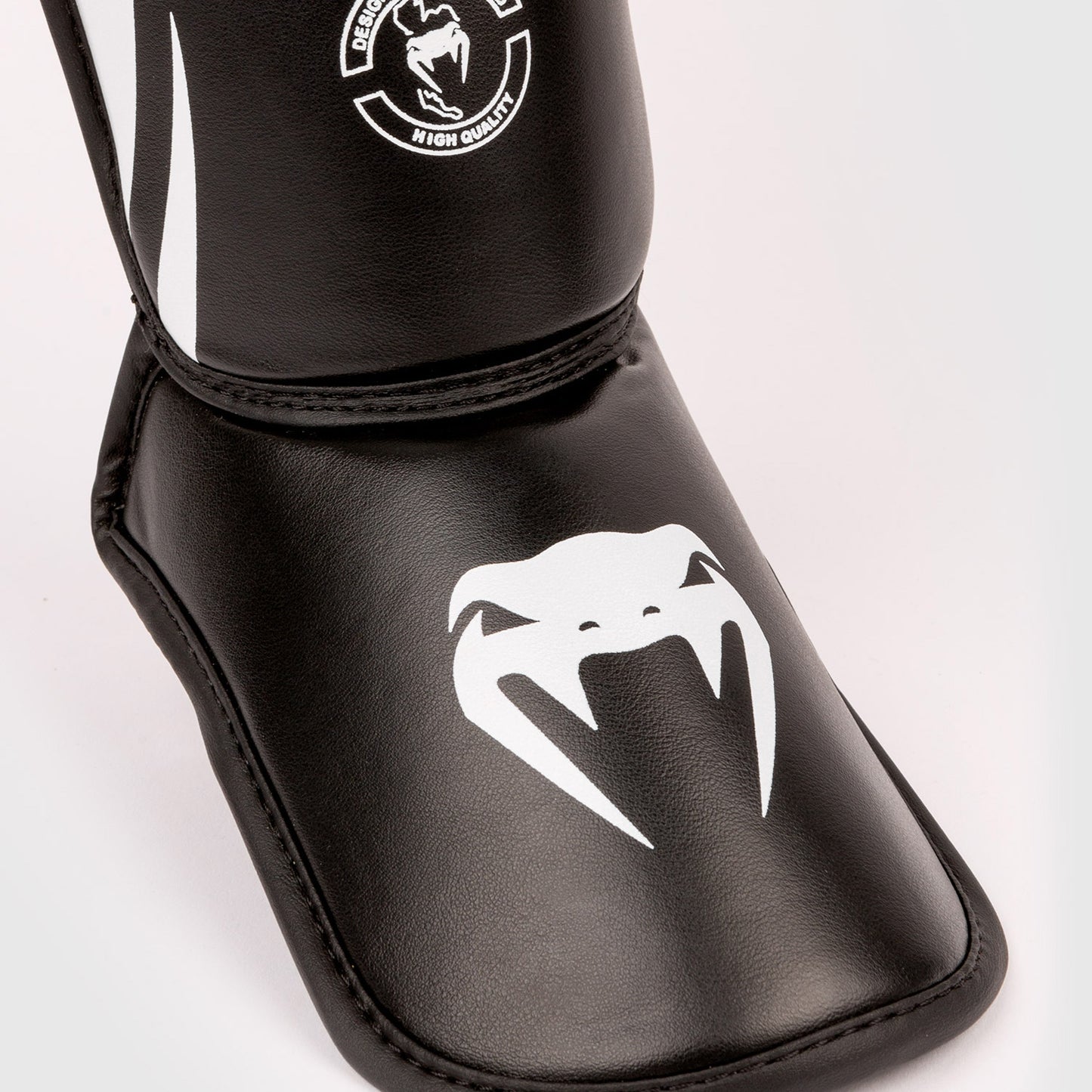 Venum Challenger Kids Shin Guards - Black/White