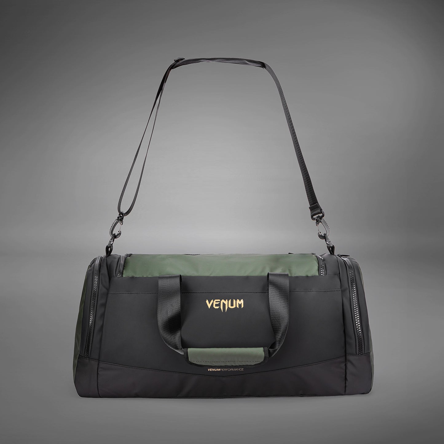 Venum Evo 2 Trainer Lite Duffle Bag - Black/Khaki