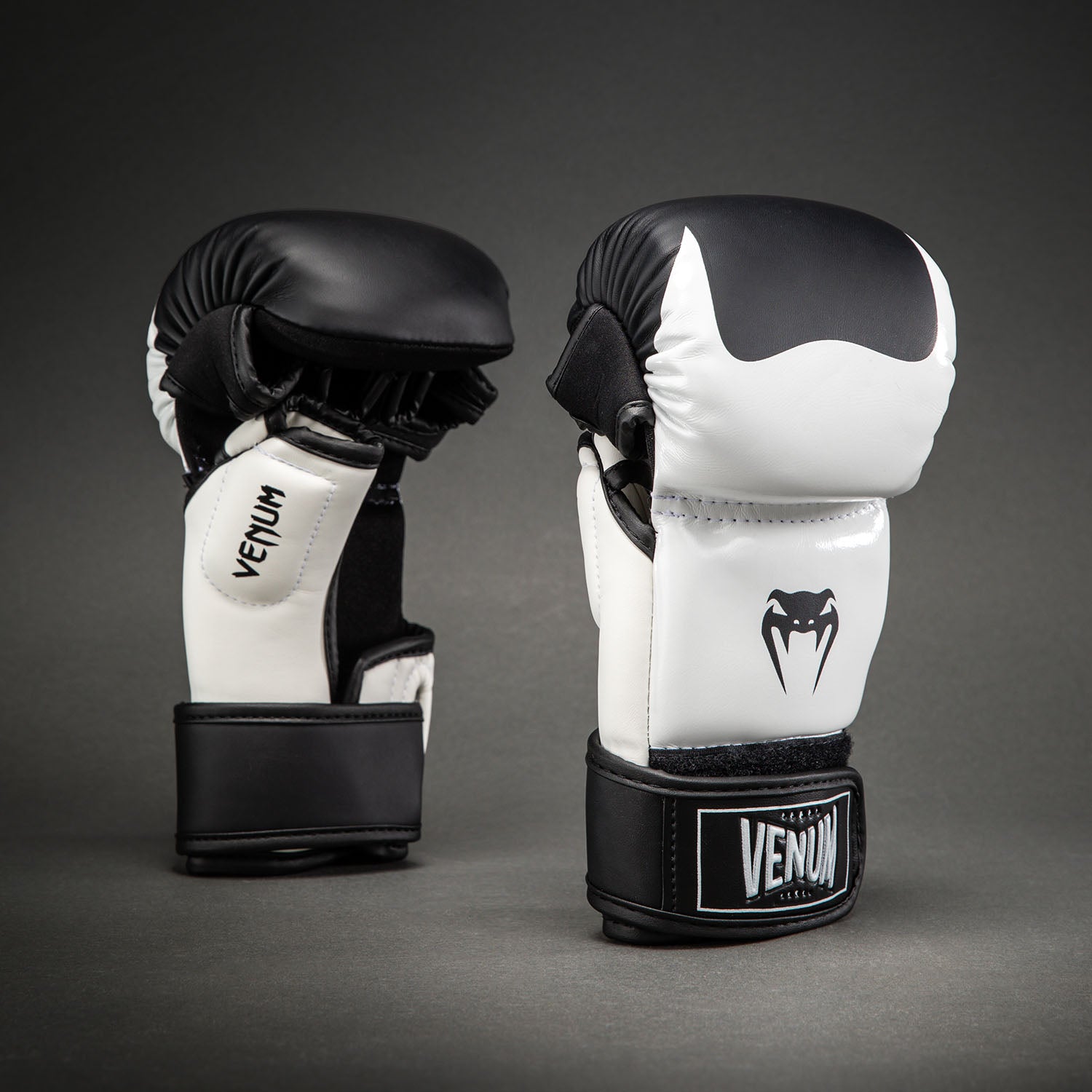 Venum Attack 2.0 Sparring Gloves - Black/White - Venum Asia