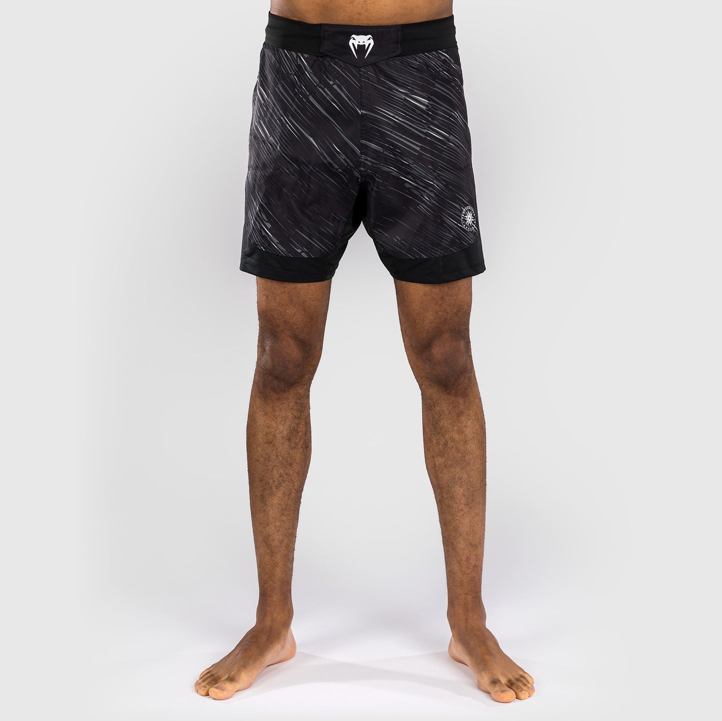 Venum Rapid Fight Shorts - Black/Storm Grey