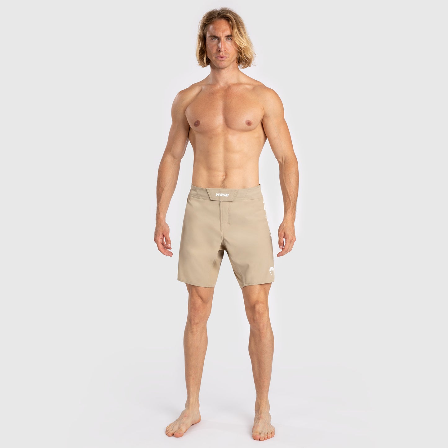 Venum Tempest Men's Fight Shorts - Beige/Sand