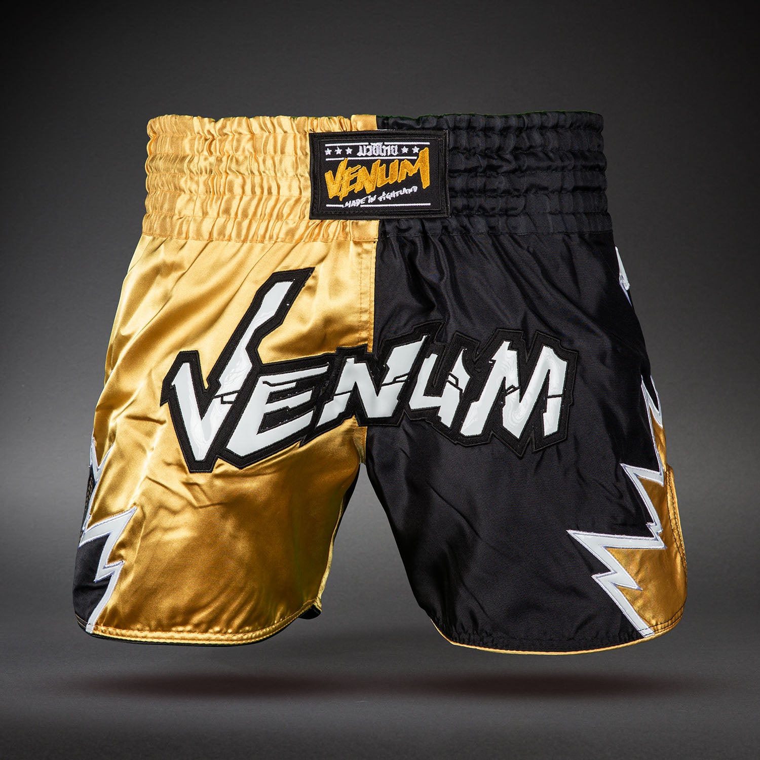 Venum Inferno 2.0 Muay Thai Shorts - Black/Gold - Venum Asia