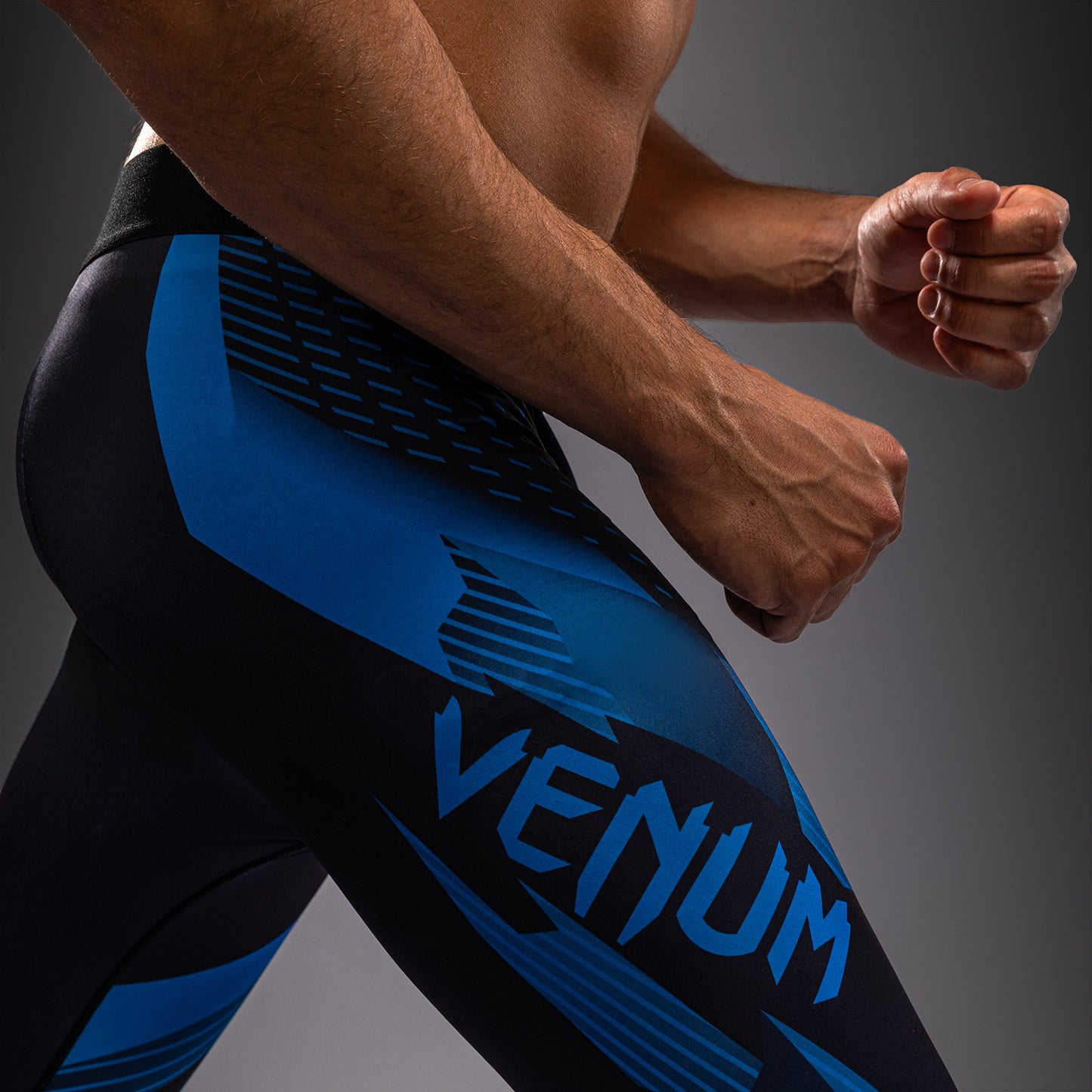 Venum No-Gi 6.0 Spats - Black/Blue