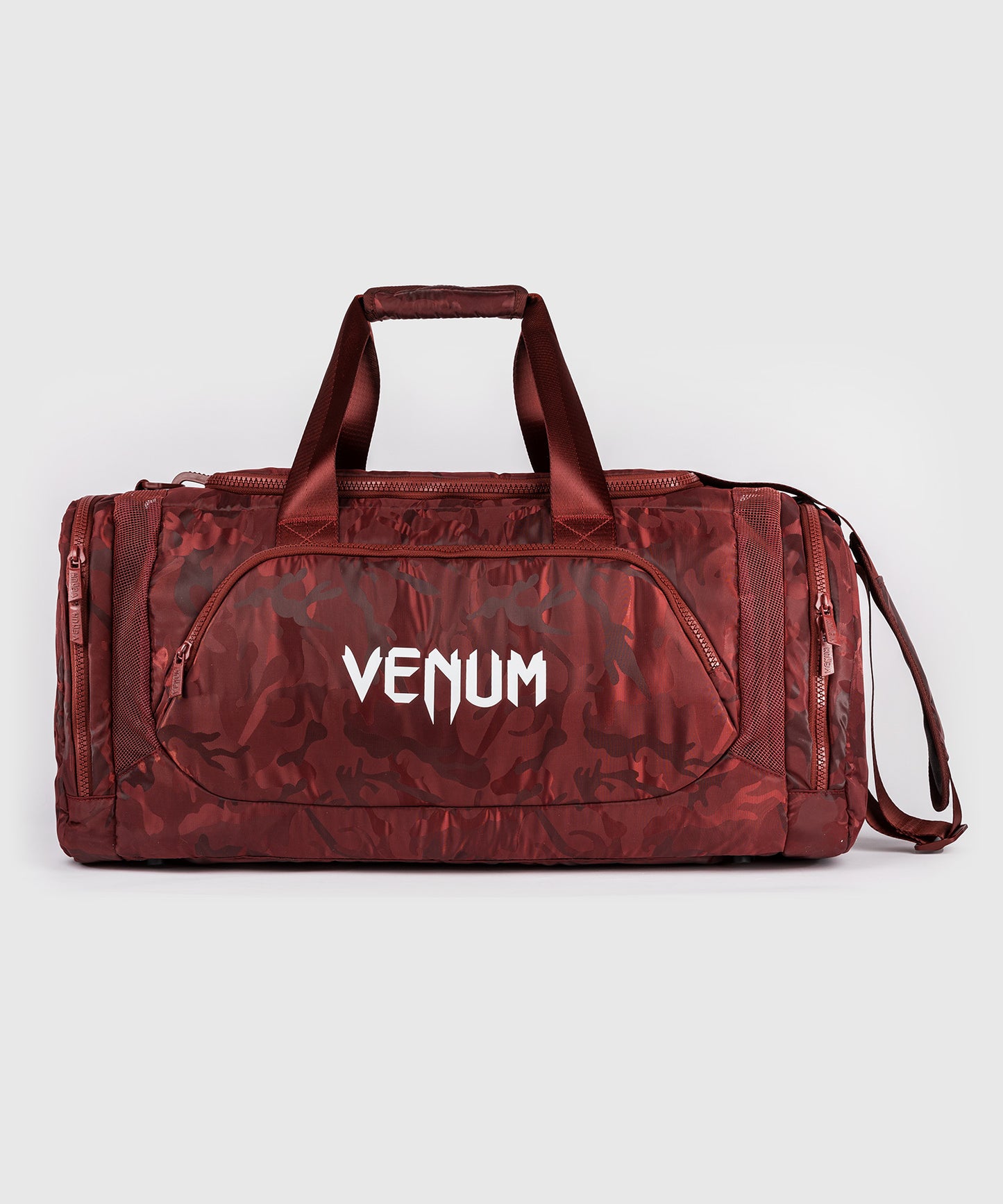 Venum Trainer Lite Sports Bag - Camo/Burgundy