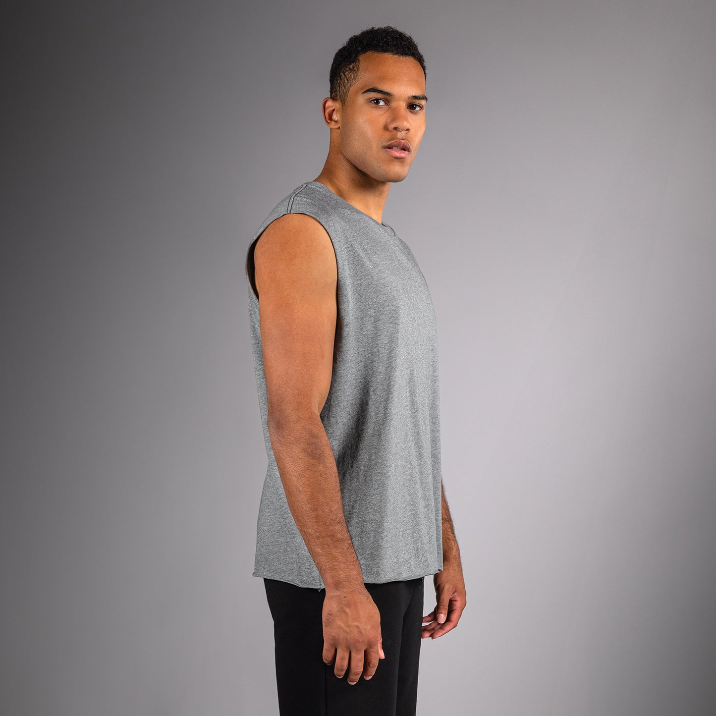 Venum Divide Sleeveless T-Shirt - Heather Grey