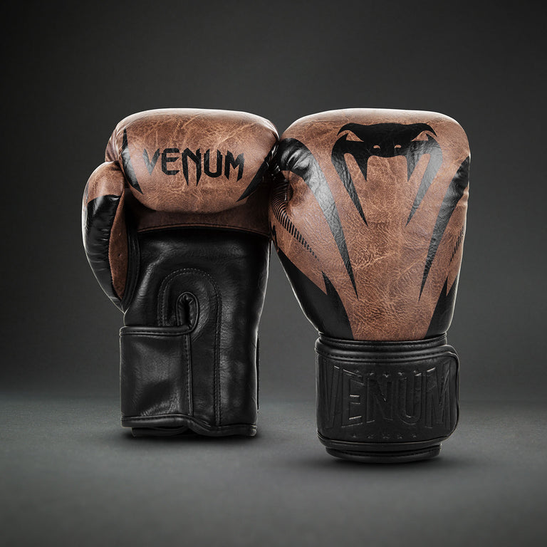 Venum Impact Boxing Gloves - Dark Camo/Sand - Venum Asia