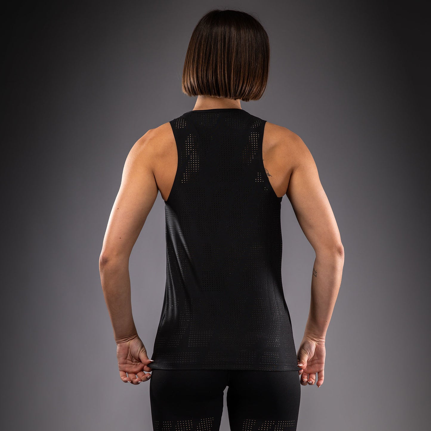 Venum Lazer Women's Dry Tech Tank Top - Black/Yellow